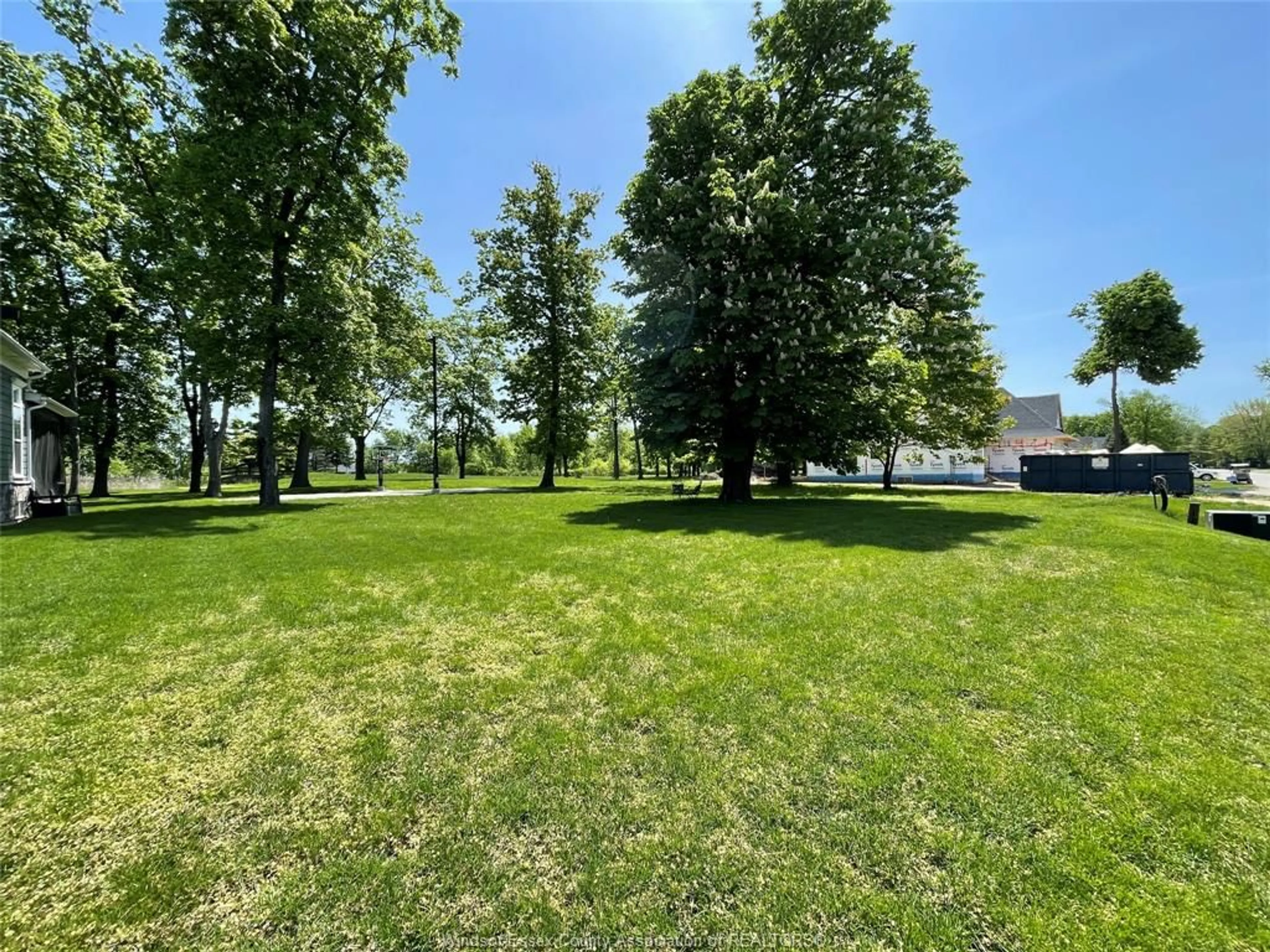 A pic from outside/outdoor area/front of a property/back of a property/a pic from drone, forest/trees view for 329 Crystal Bay Drive, Amherstburg Ontario N9V 4A7