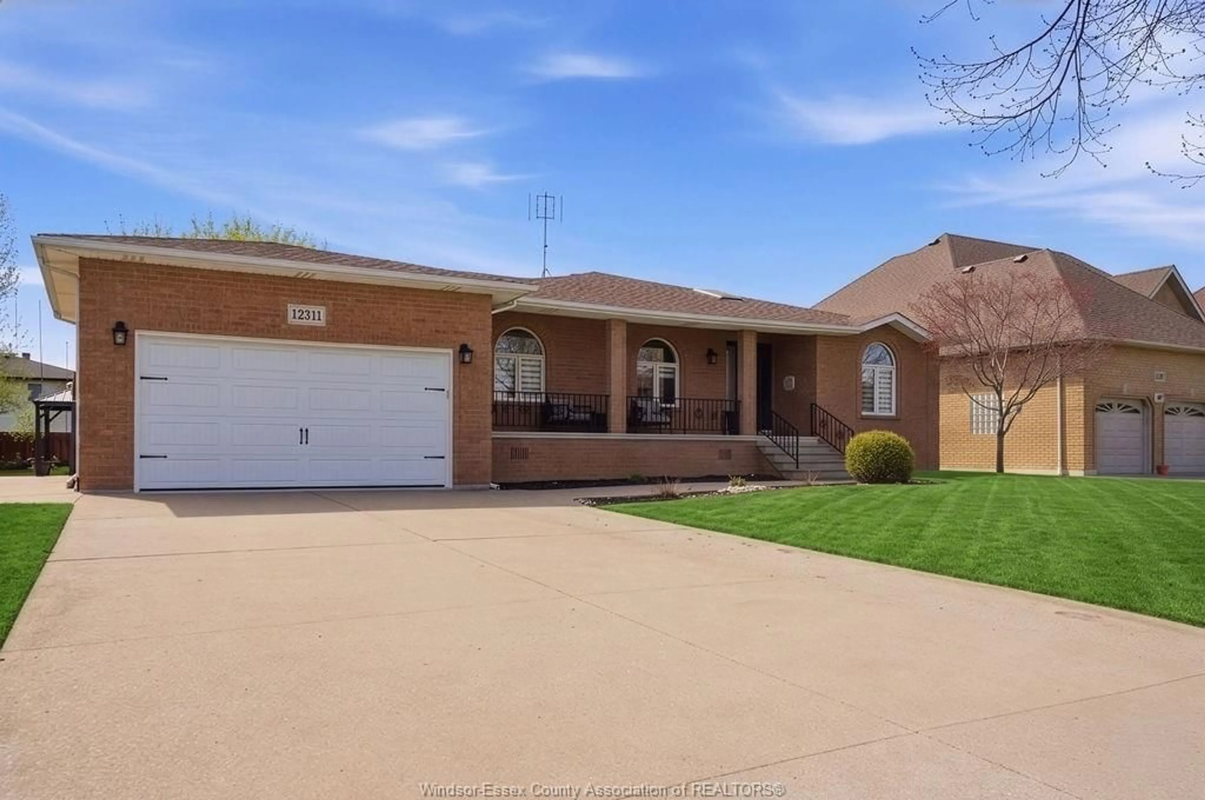 Home with brick exterior material, street for 12311 VICKERY Lane, Tecumseh Ontario N9K 1B5