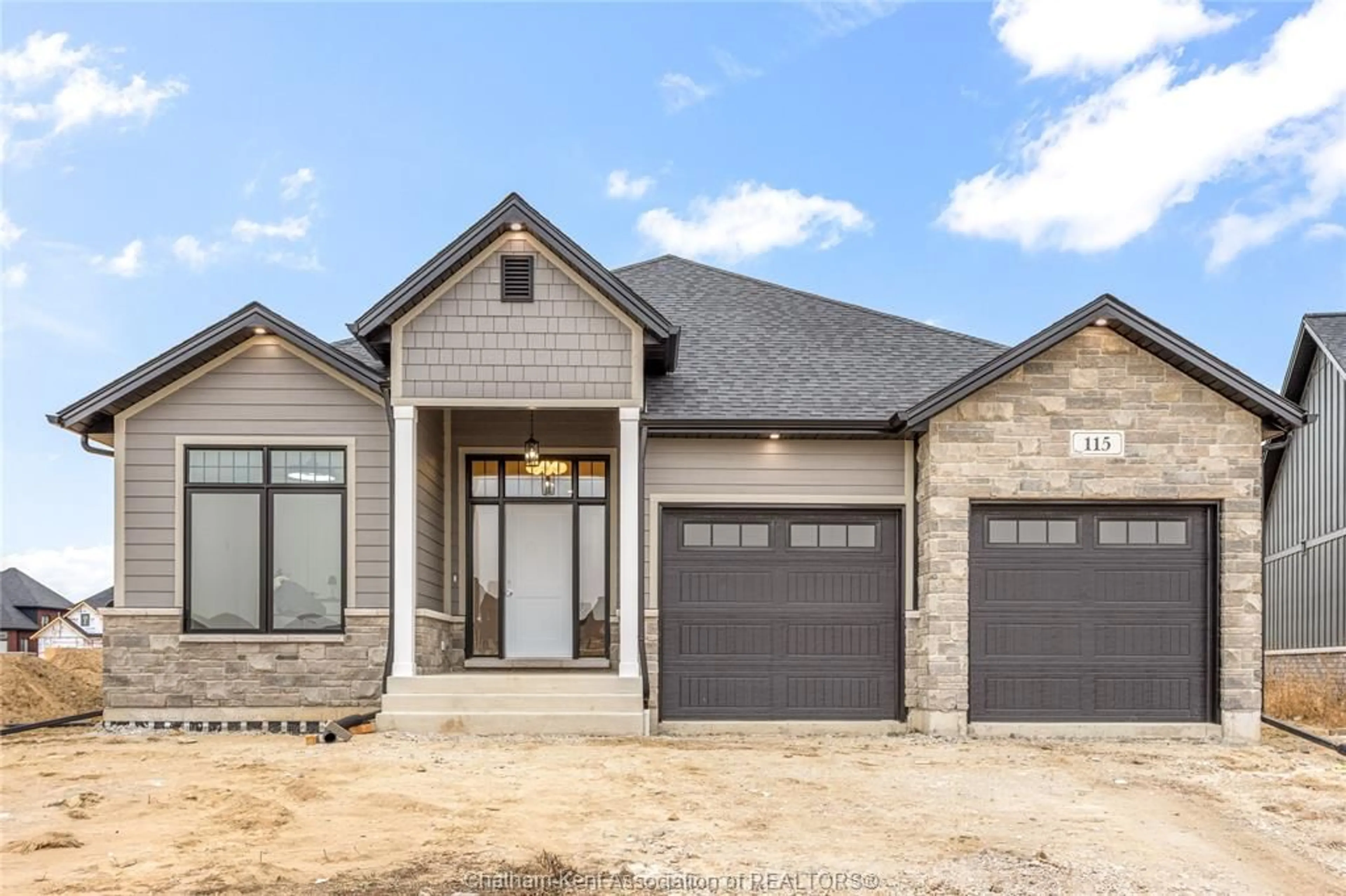 Home with brick exterior material, street for 44 BLOOMINGTON Way, Chatham Ontario N7L 0H2