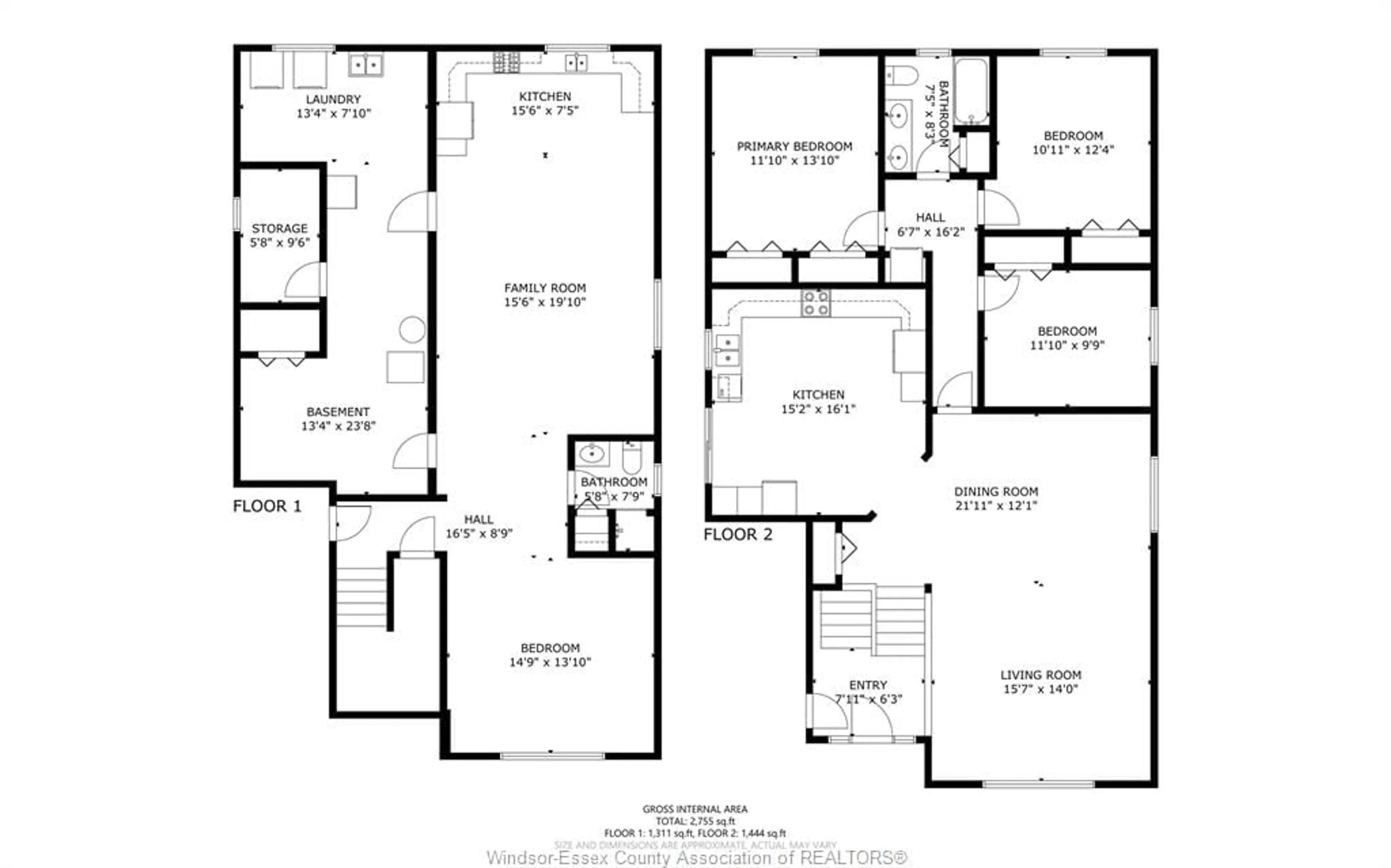 Floor plan for 178 ELLISON Ave, Leamington Ontario N8H 5J2