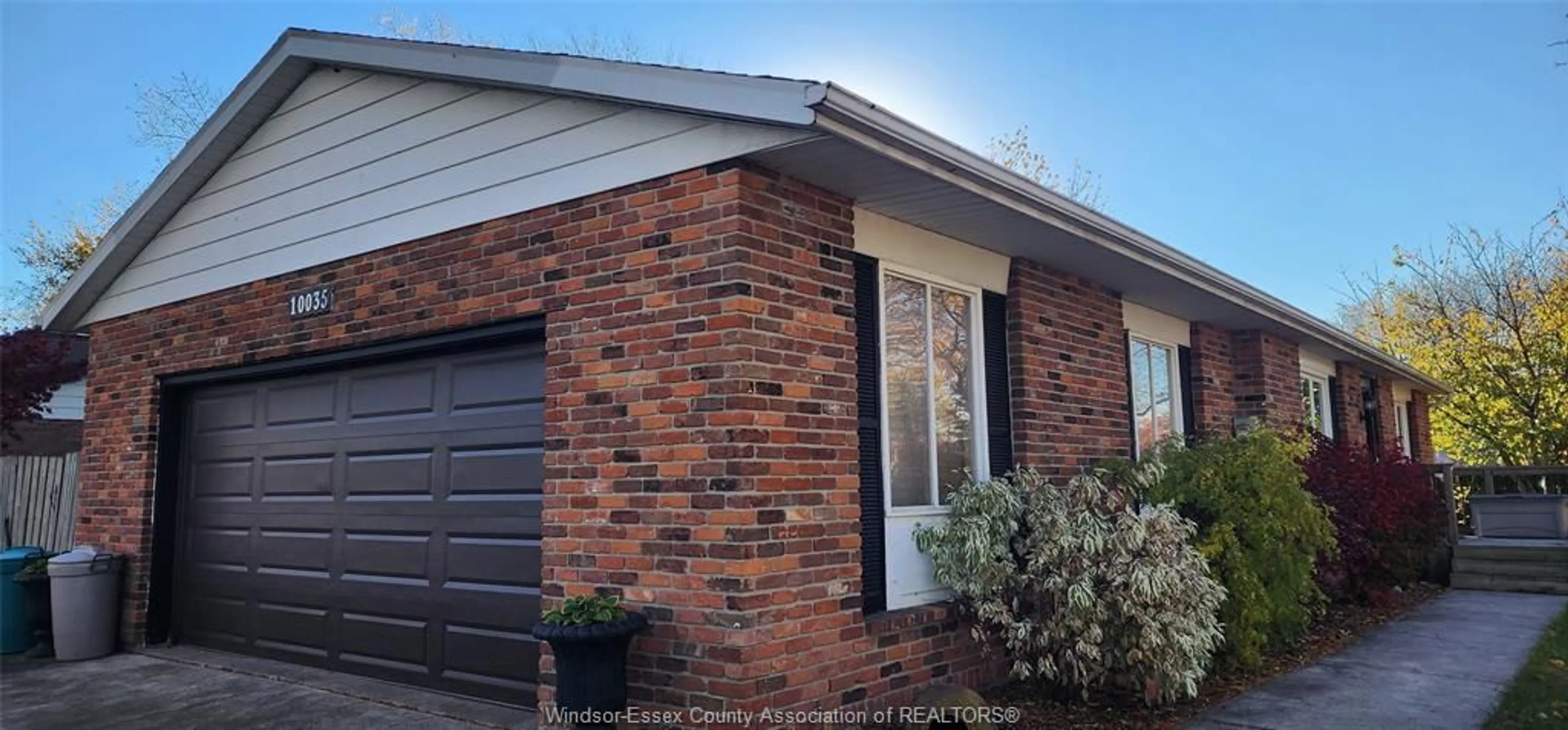 Home with brick exterior material, street for 10035 ASPEN Lane, Windsor Ontario N8R 2B7