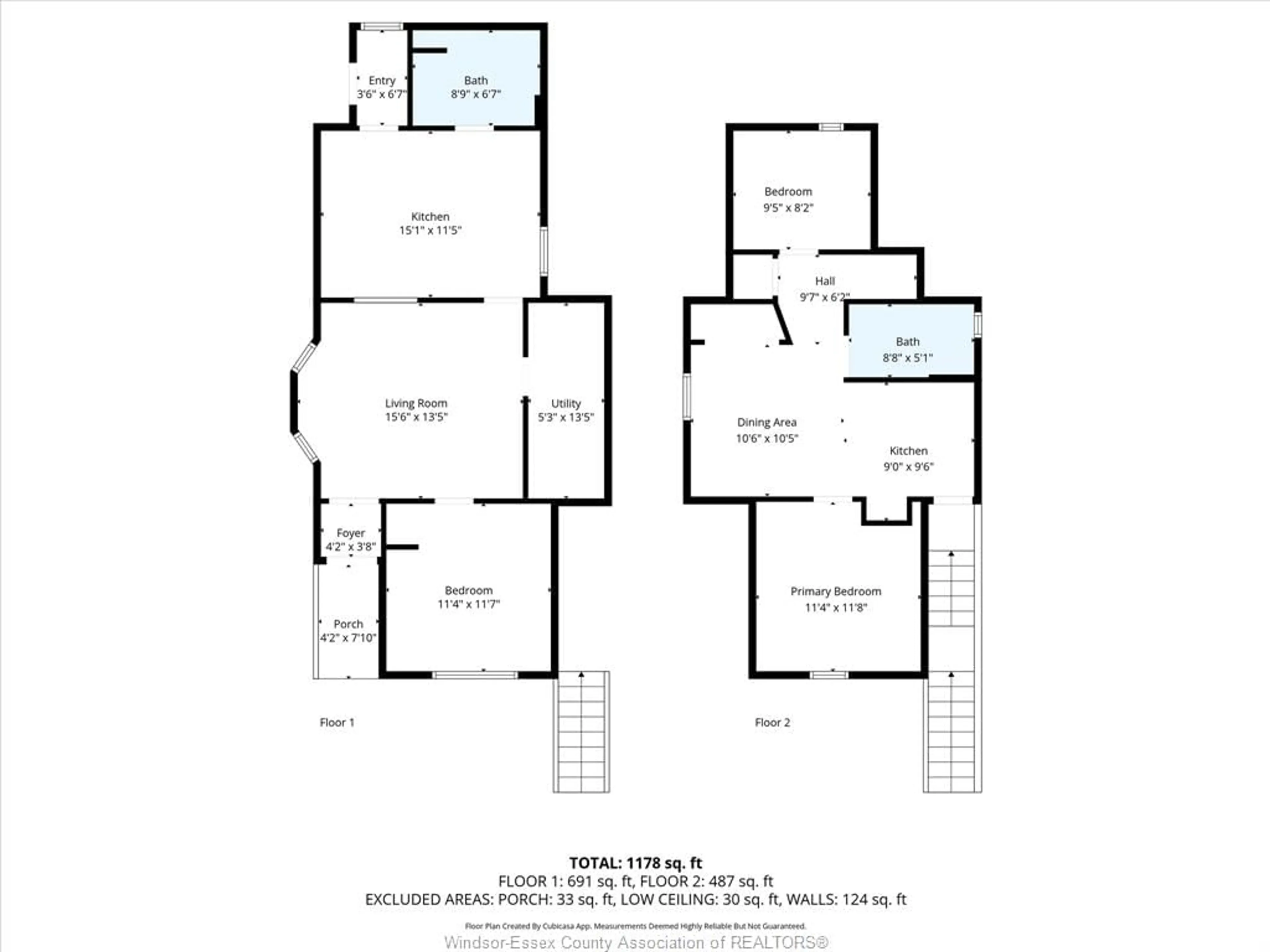 Floor plan for 253 CURRY Ave, Windsor Ontario N9B 2B4