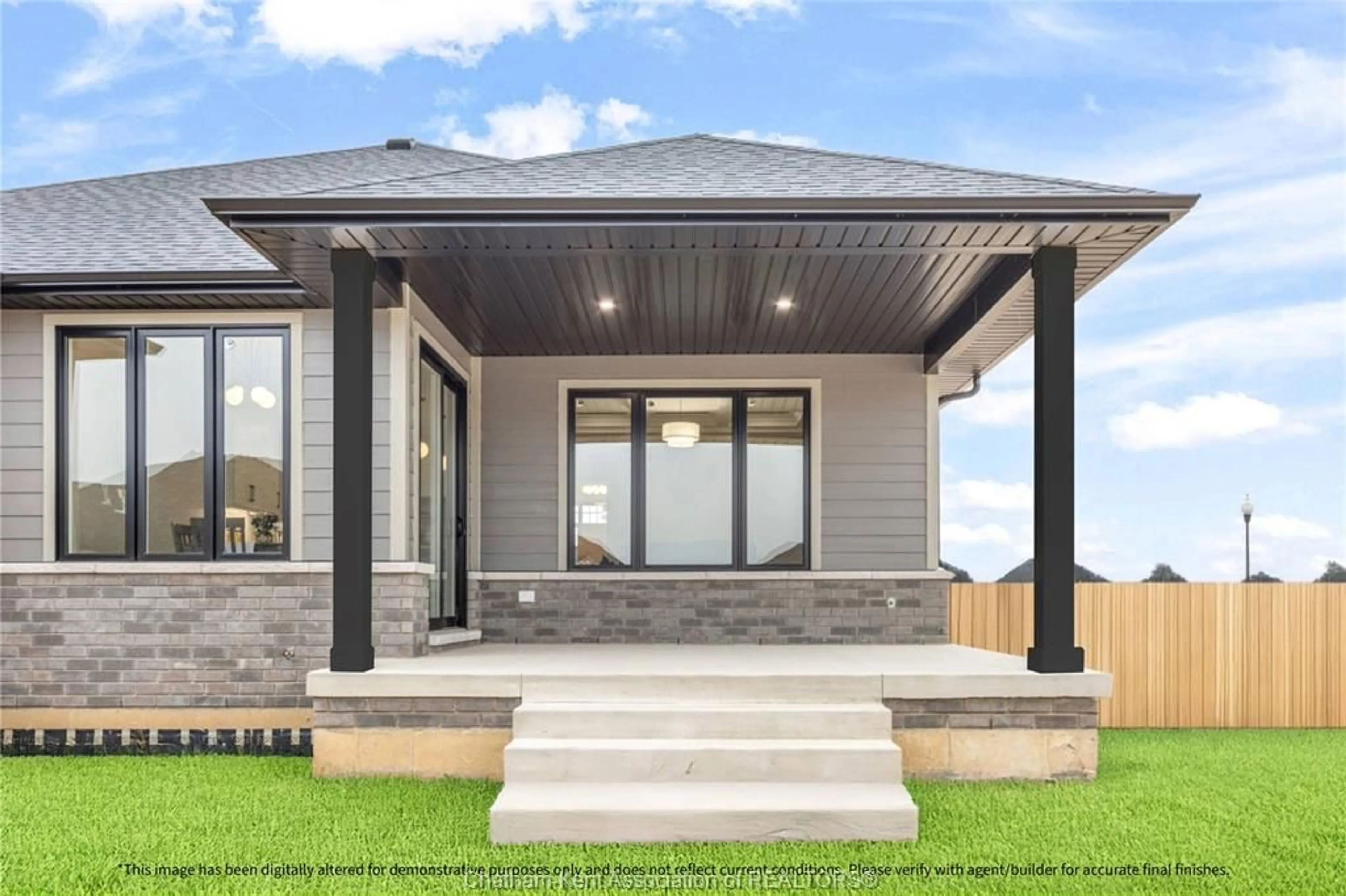 Home with vinyl exterior material, unknown for 64 BLOOMINGTON Way, Chatham Ontario N7L 0H2