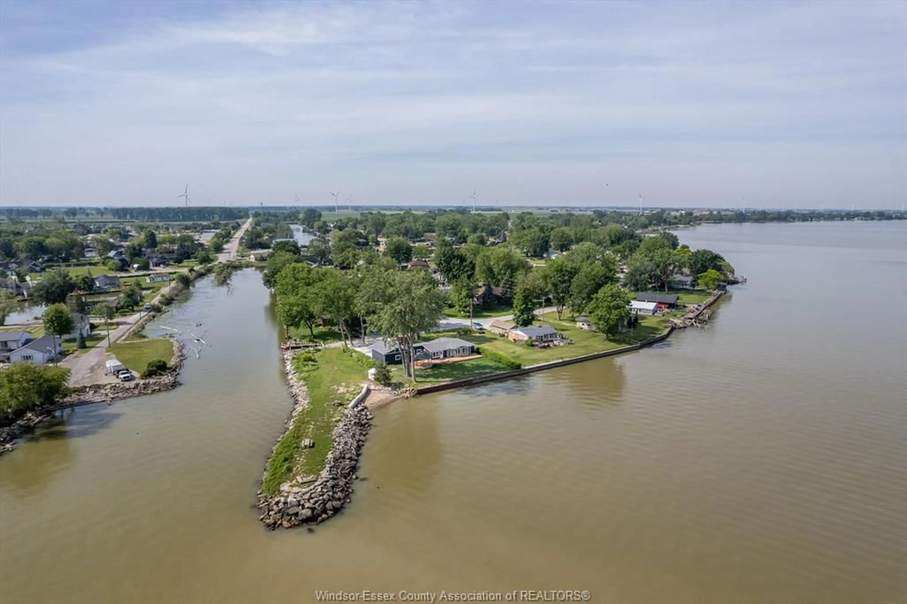 A pic from outside/outdoor area/front of a property/back of a property/a pic from drone, water/lake/river/ocean view for 75 ISLAND, Lighthouse Cove Ontario N0P 2L0