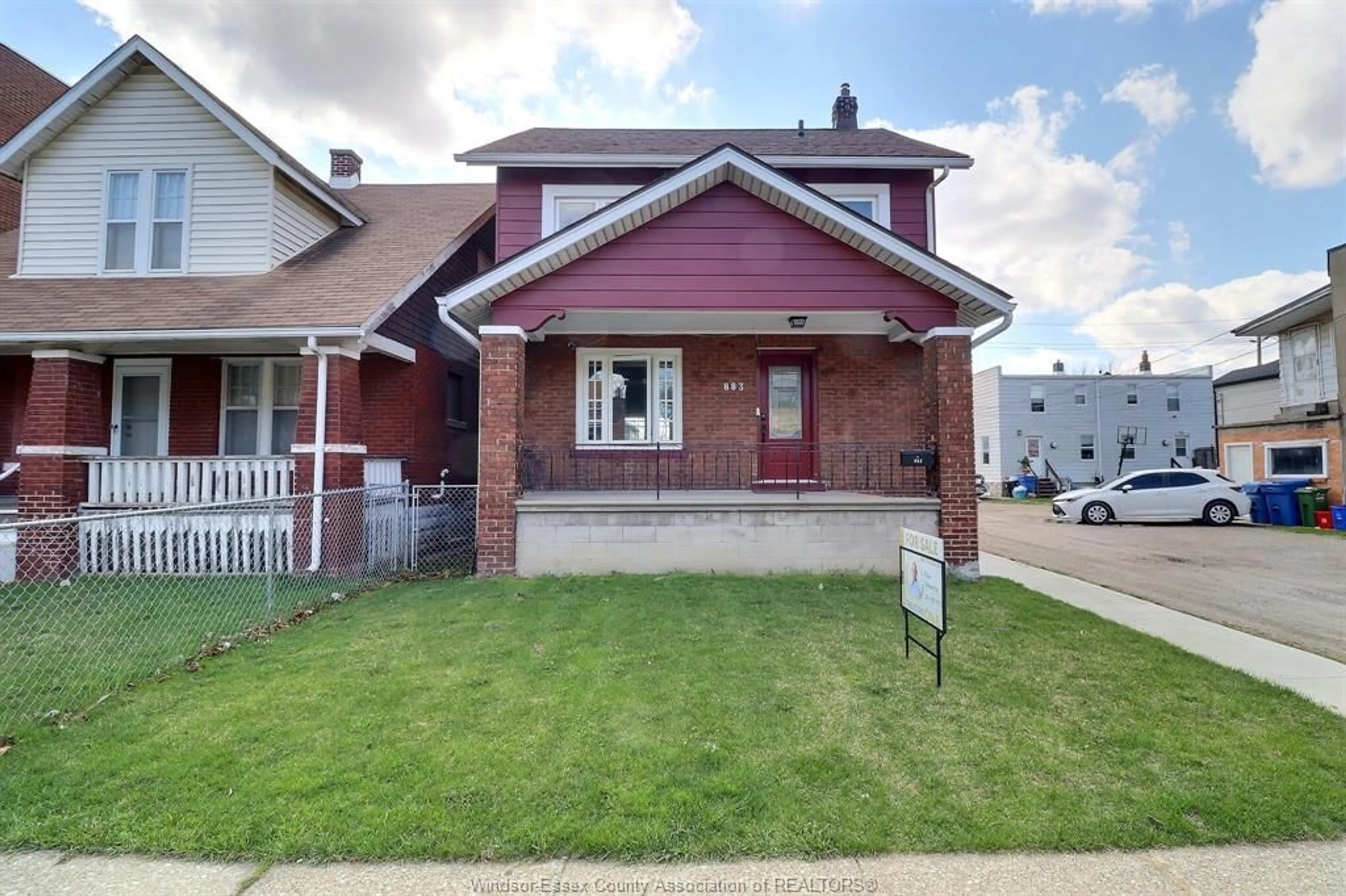 Home with brick exterior material, street for 883 PILLETTE, Windsor Ontario N8Y 3B4