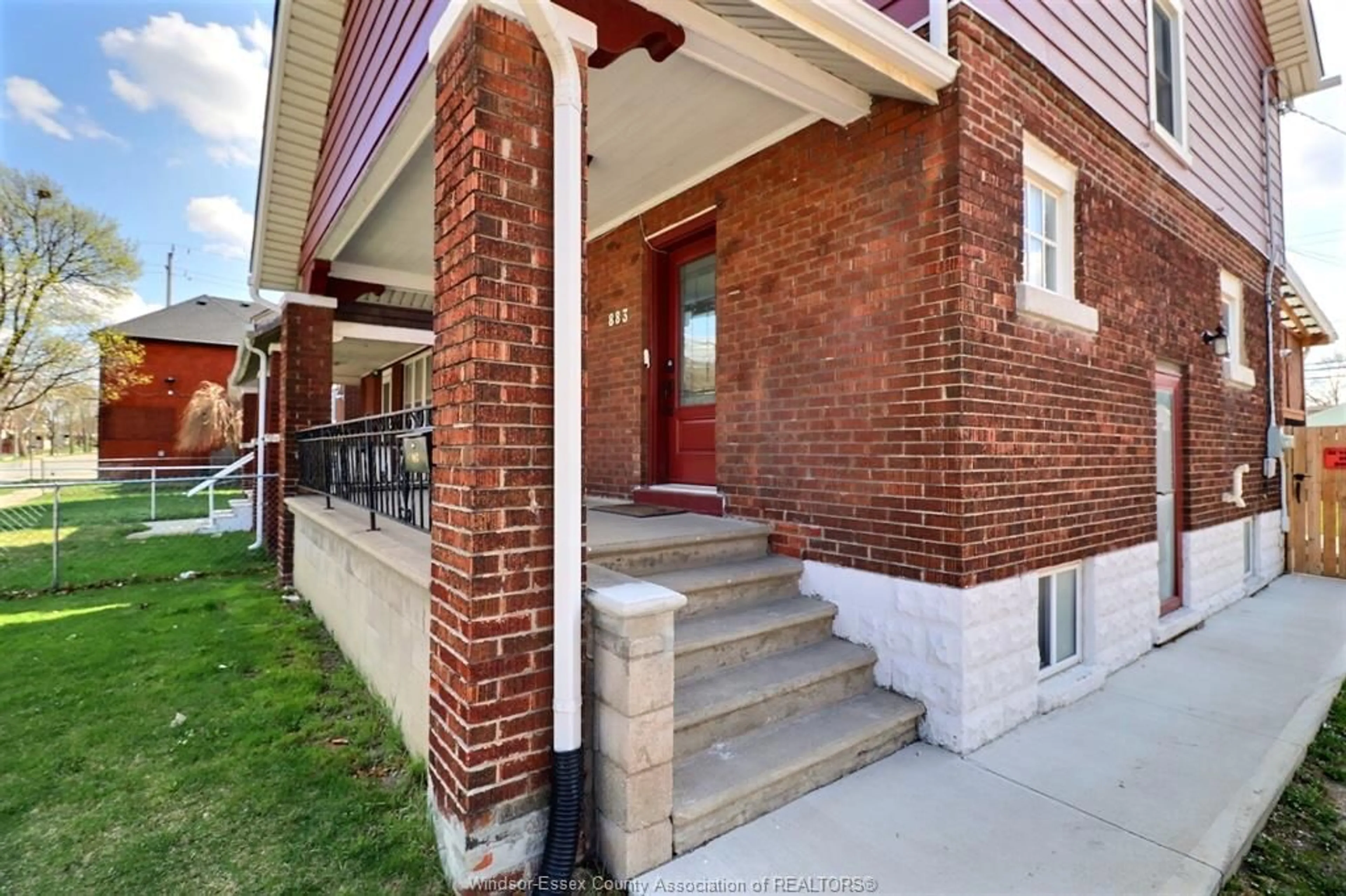 Home with brick exterior material, street for 883 PILLETTE, Windsor Ontario N8Y 3B4