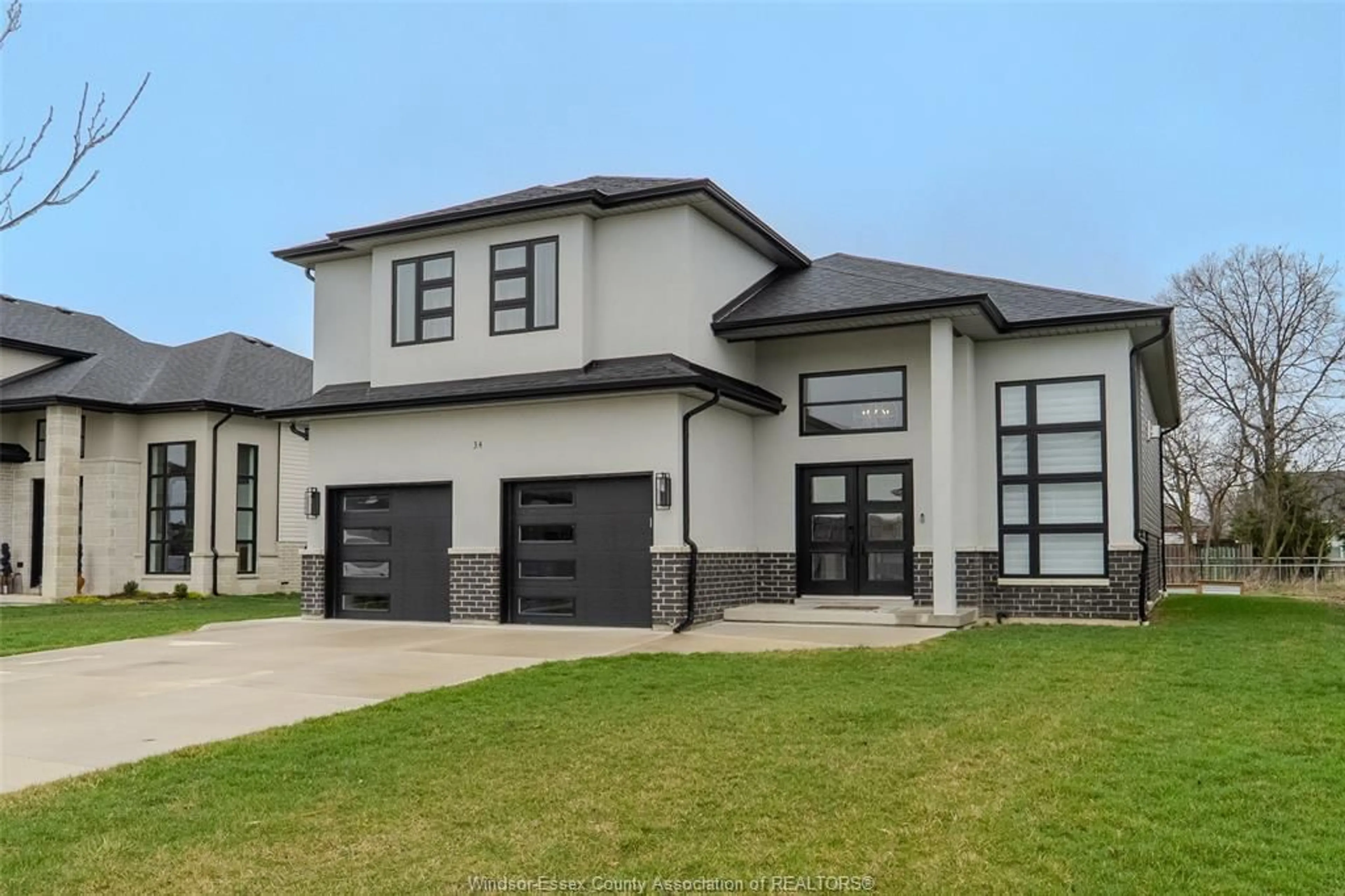 Home with brick exterior material, street for 34 Noble Crt, Amherstburg Ontario N9V 0G8