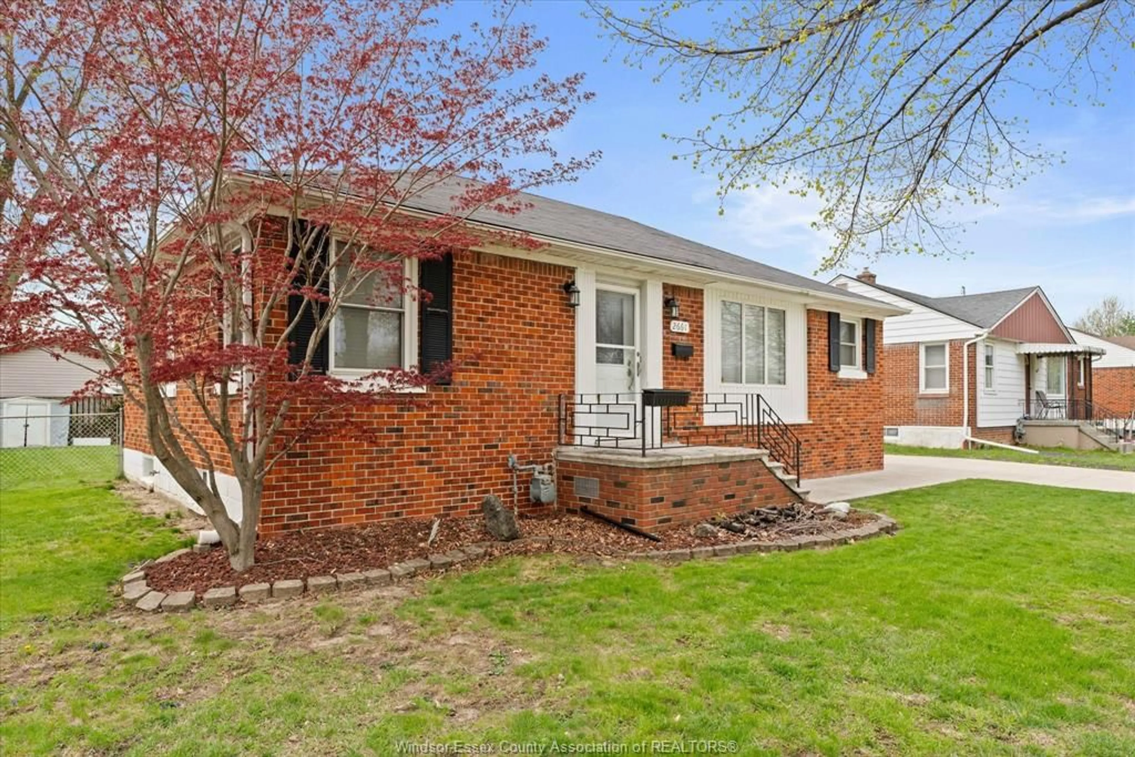 Home with brick exterior material, street for 2661 RANDOLPH Ave, Windsor Ontario N9E 3E1