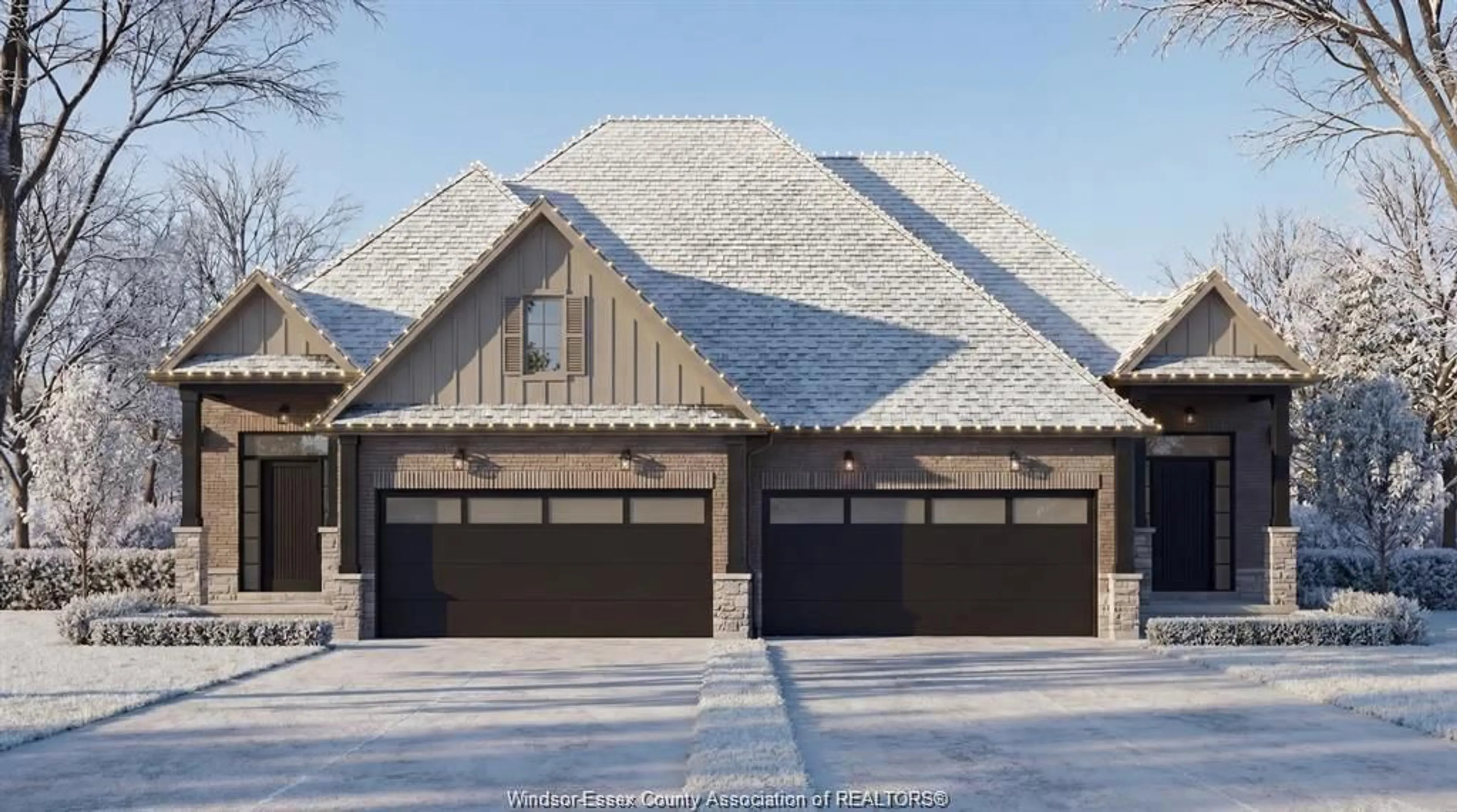 Indoor garage for LOT 4 FIELDS, LaSalle Ontario N9J 3S6