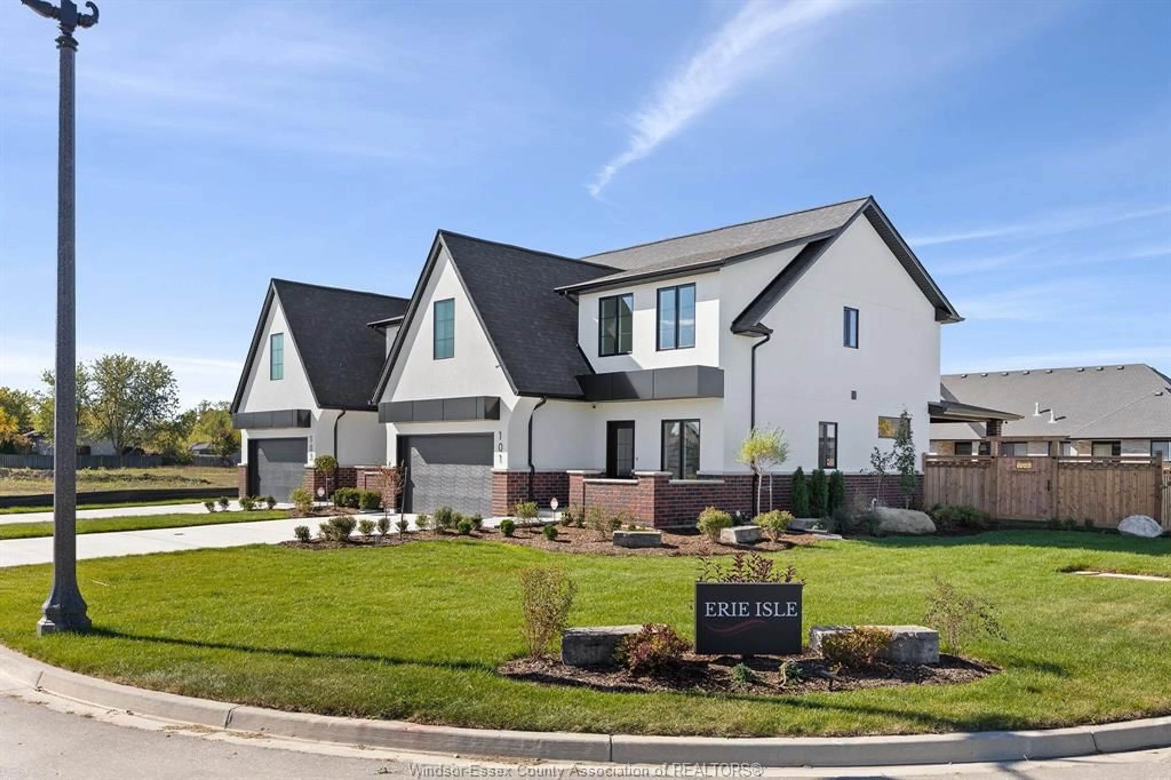 Home with brick exterior material, street for 105 ERIE ISLE Crt, Amherstburg Ontario N9V 0H1