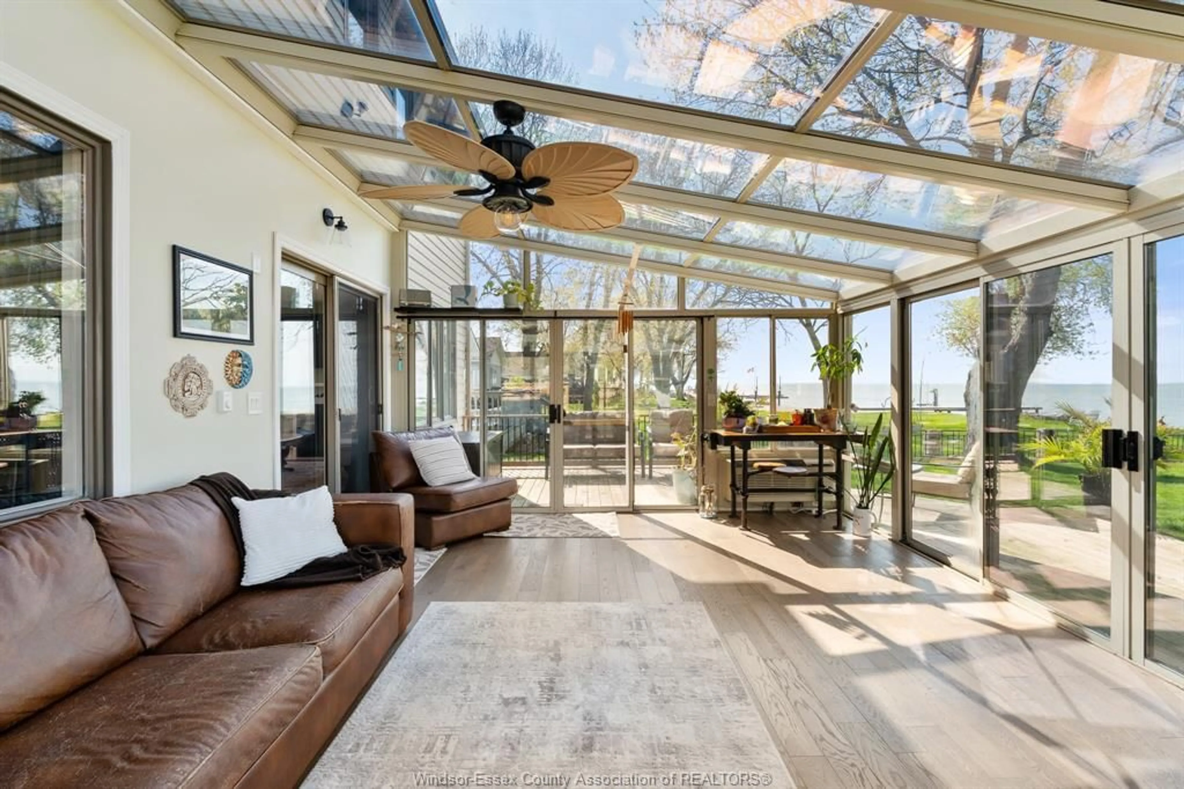 Patio, water/lake/river/ocean view for 419 CHARRON BEACH, Lakeshore Ontario N8L 1J5