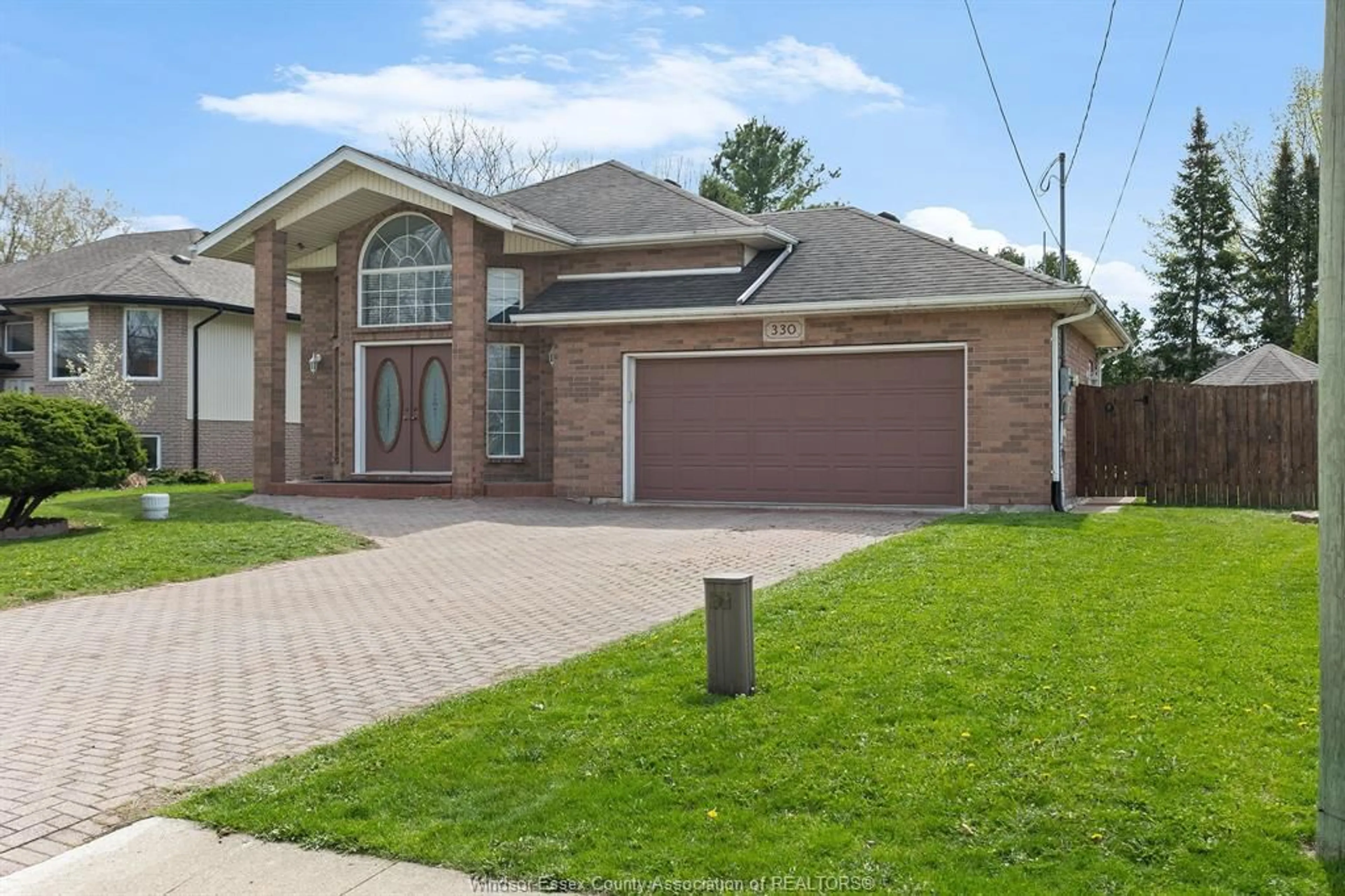 Home with brick exterior material, street for 330 REAUME Rd, LaSalle Ontario N9J 1B1