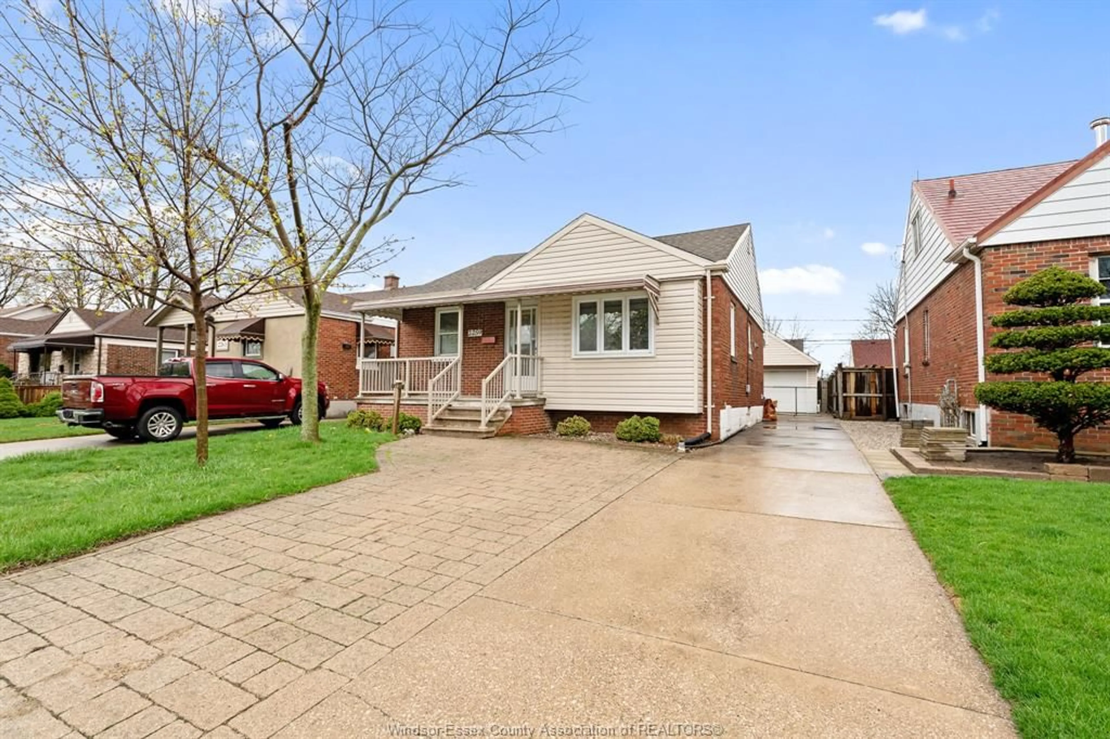 Home with brick exterior material, street for 2259 Parkwood Ave, Windsor Ontario N8W 2K1