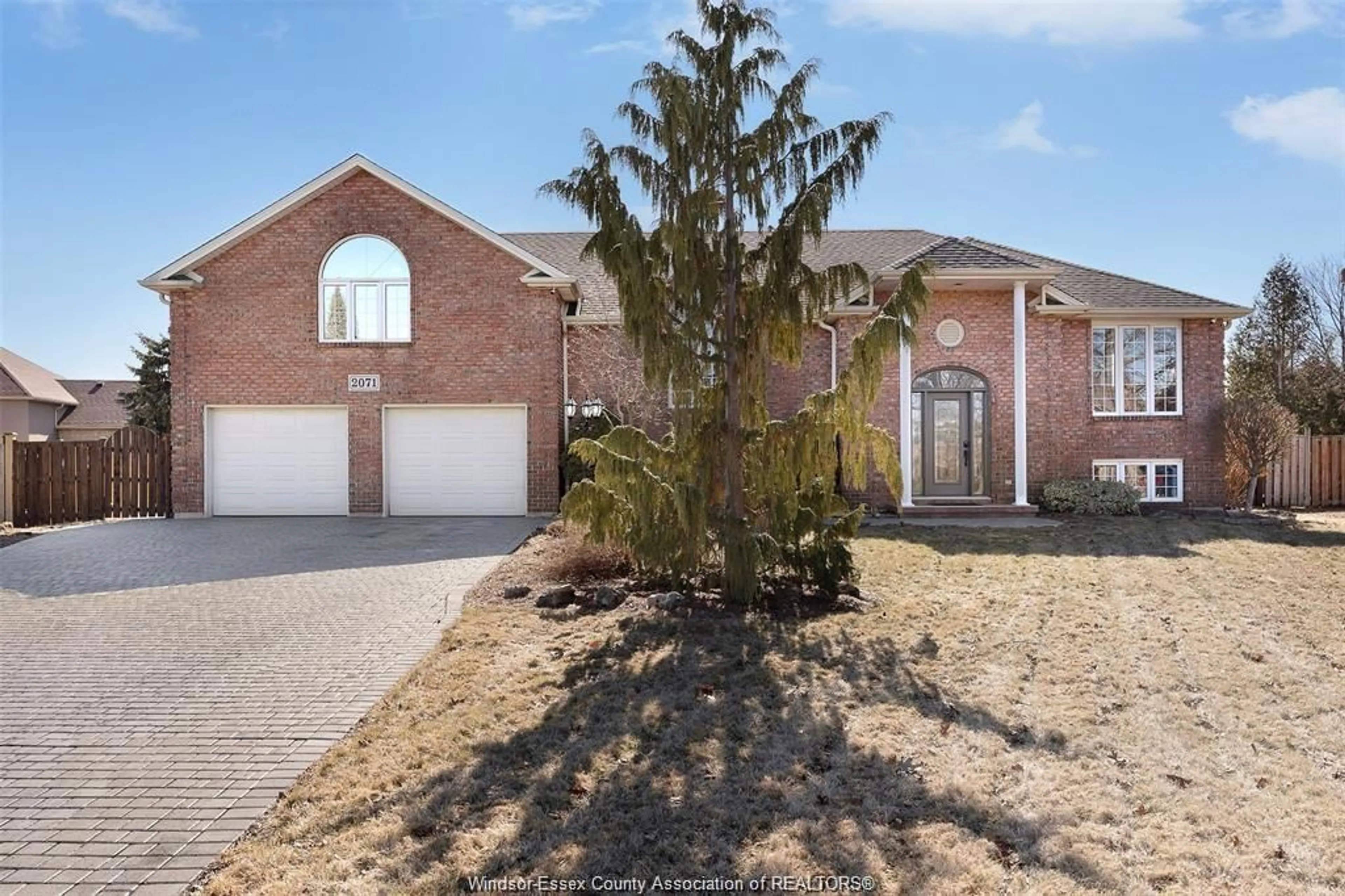 Home with brick exterior material, street for 2071 EUGENI, Tecumseh Ontario N9K 1B3