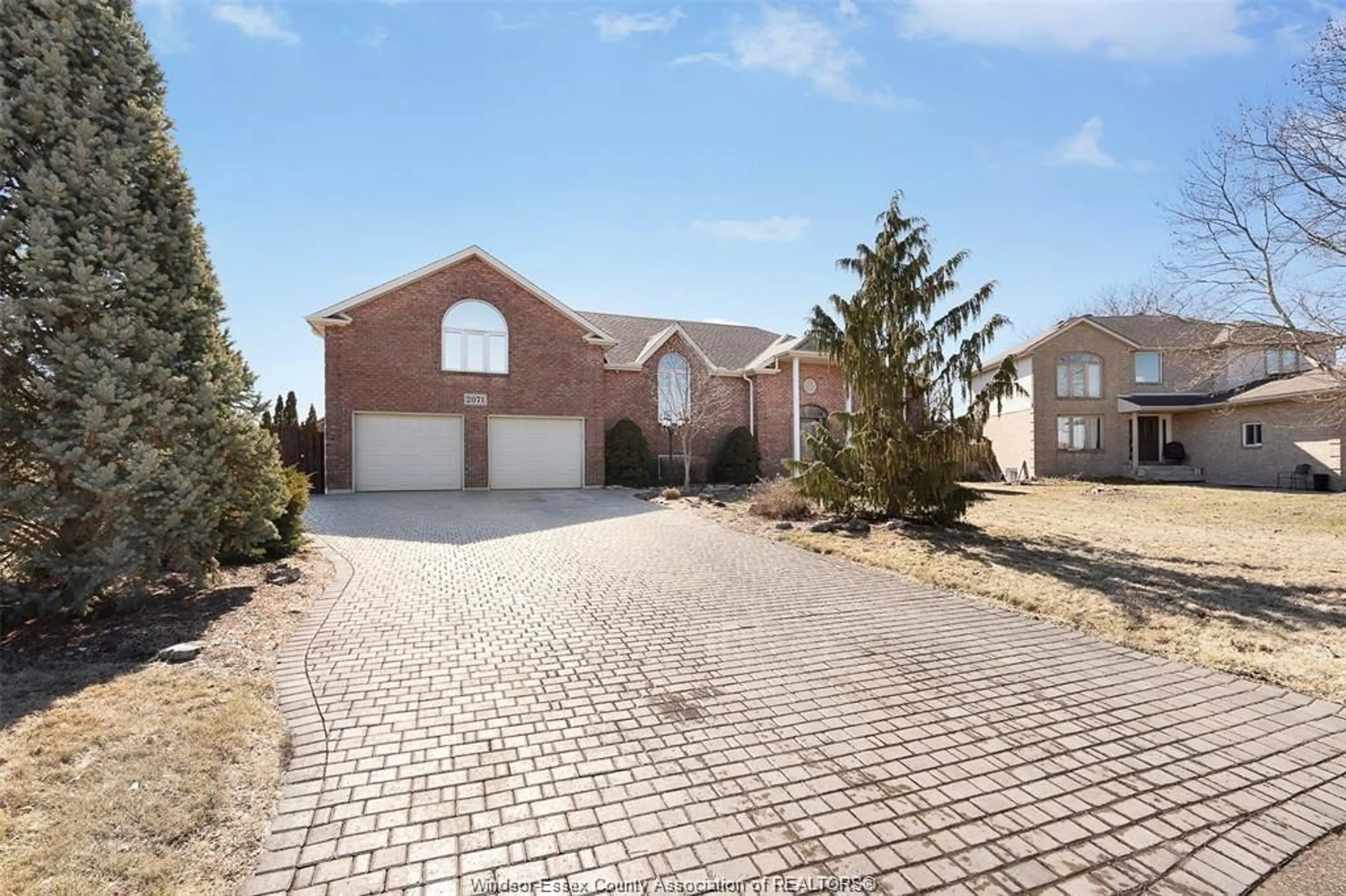 Home with brick exterior material, street for 2071 EUGENI, Tecumseh Ontario N9K 1B3