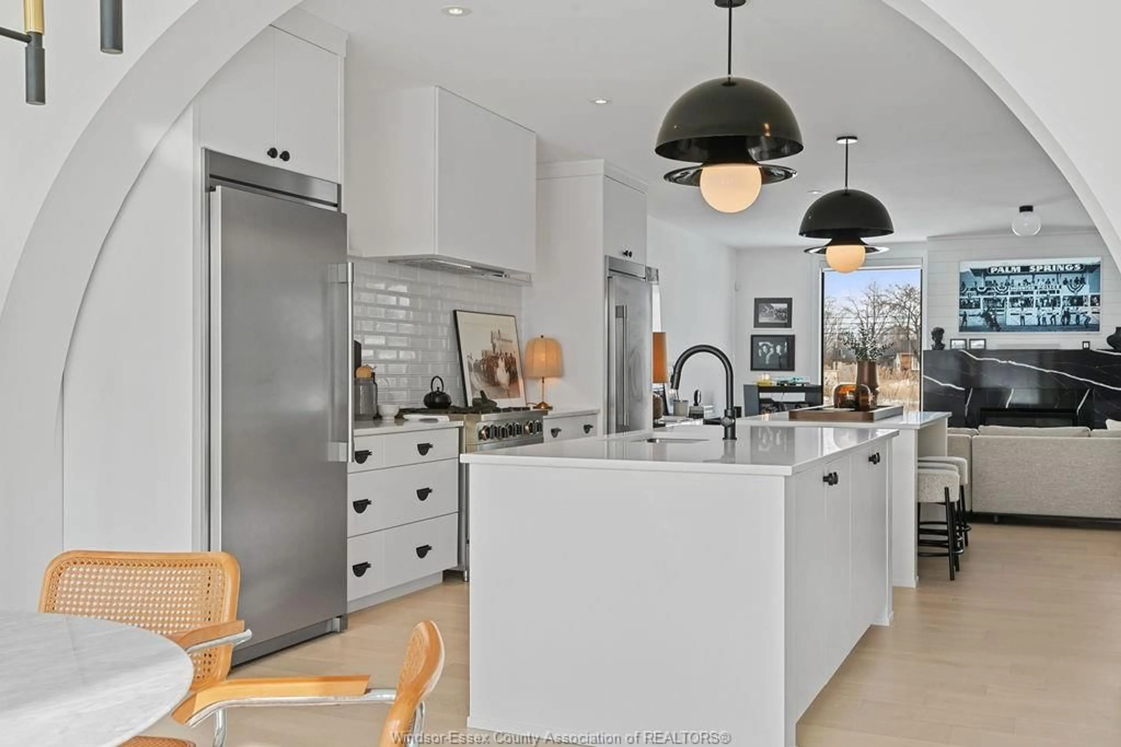 Contemporary kitchen, ceramic/tile floor for 1680 Orford Rd #6, LaSalle Ontario N9J 1X1