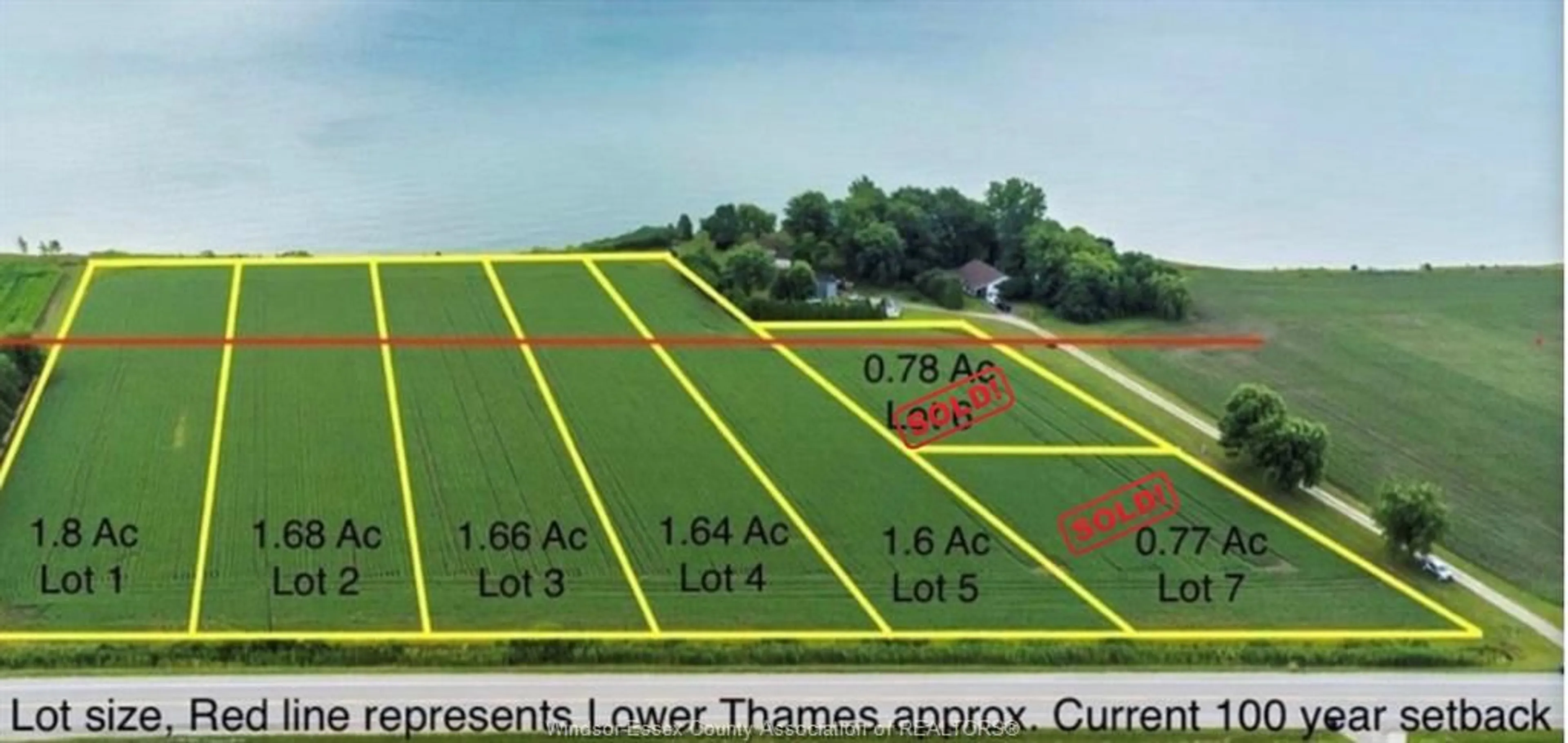 A pic from outside/outdoor area/front of a property/back of a property/a pic from drone, unknown for 2332 TALBOT Trail, Wheatley Ontario N0P 2P0