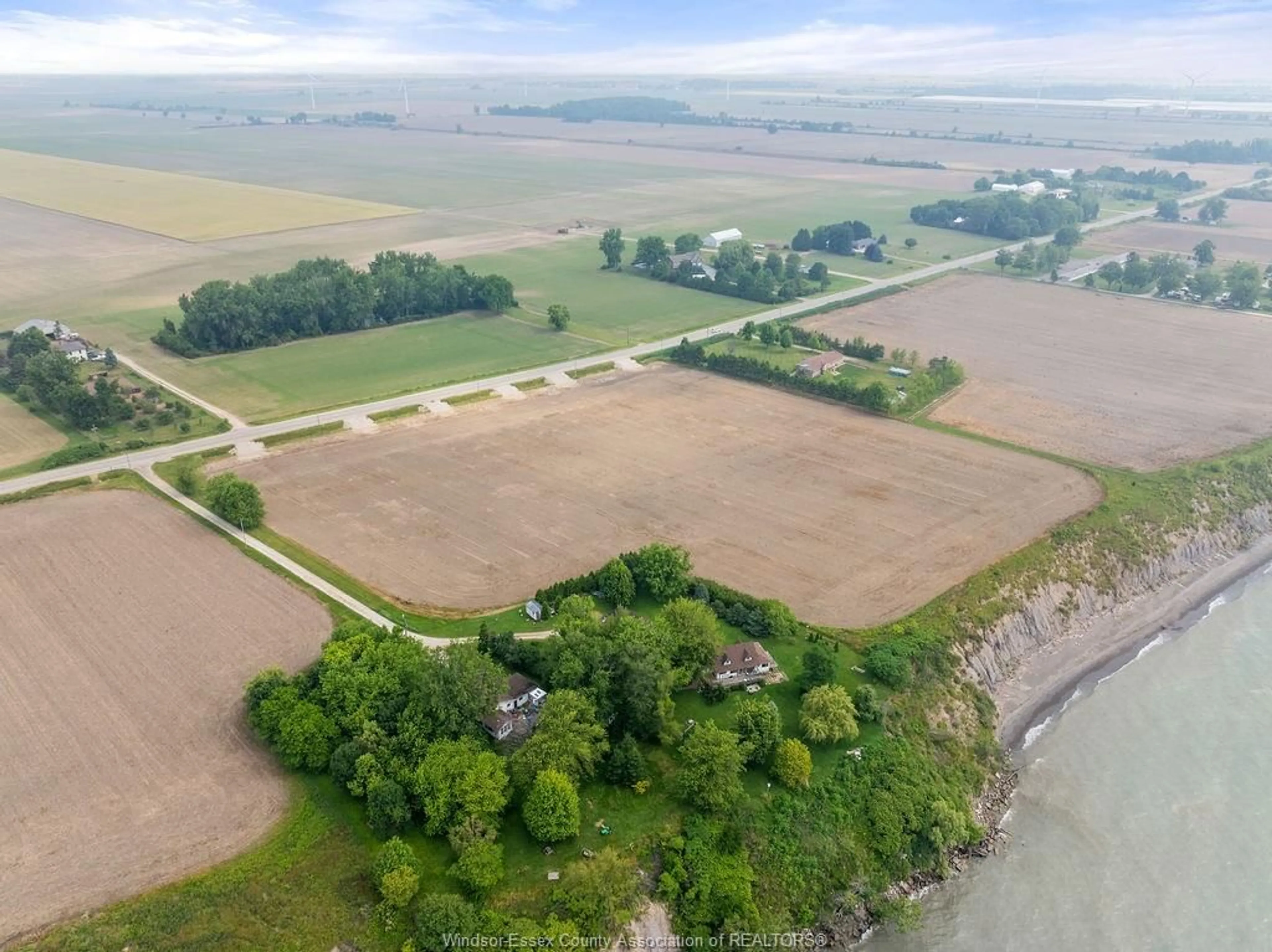 A pic from outside/outdoor area/front of a property/back of a property/a pic from drone, water/lake/river/ocean view for 2332 TALBOT Trail, Wheatley Ontario N0P 2P0