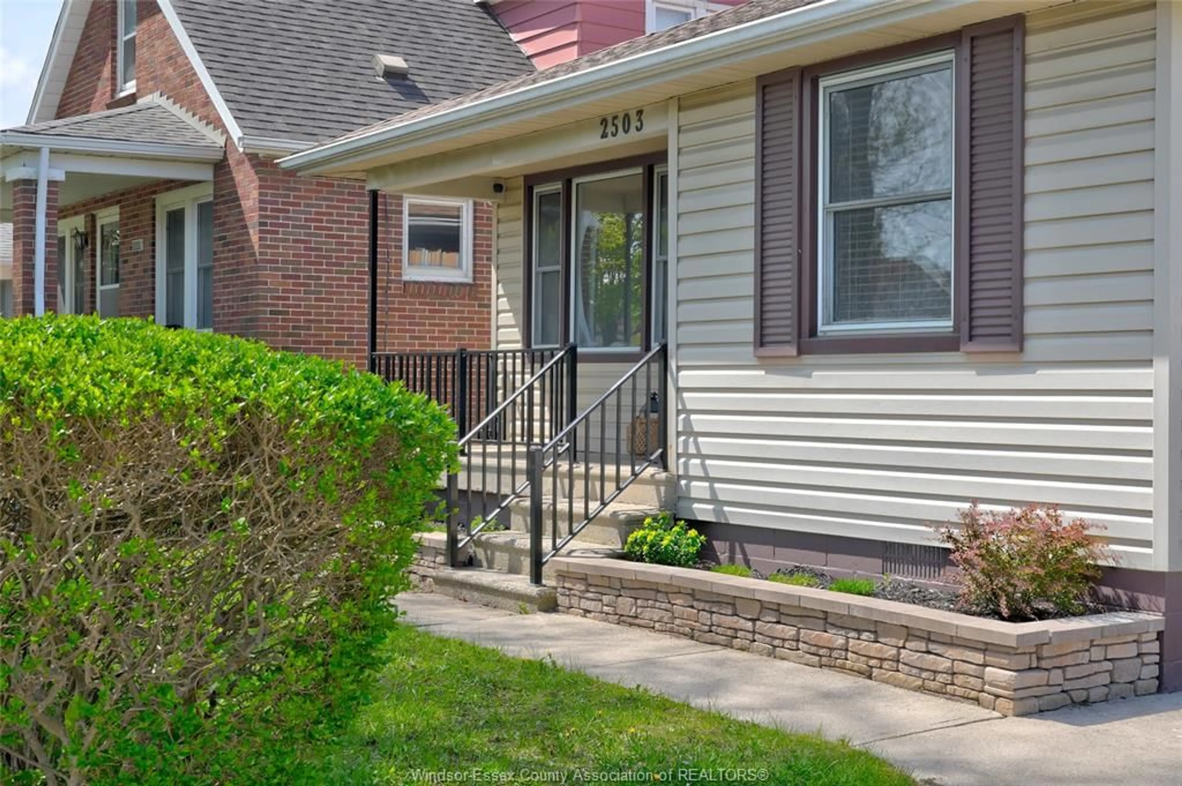 Home with brick exterior material, street for 2503 CHANDLER Rd, Windsor Ontario N8W 4A9
