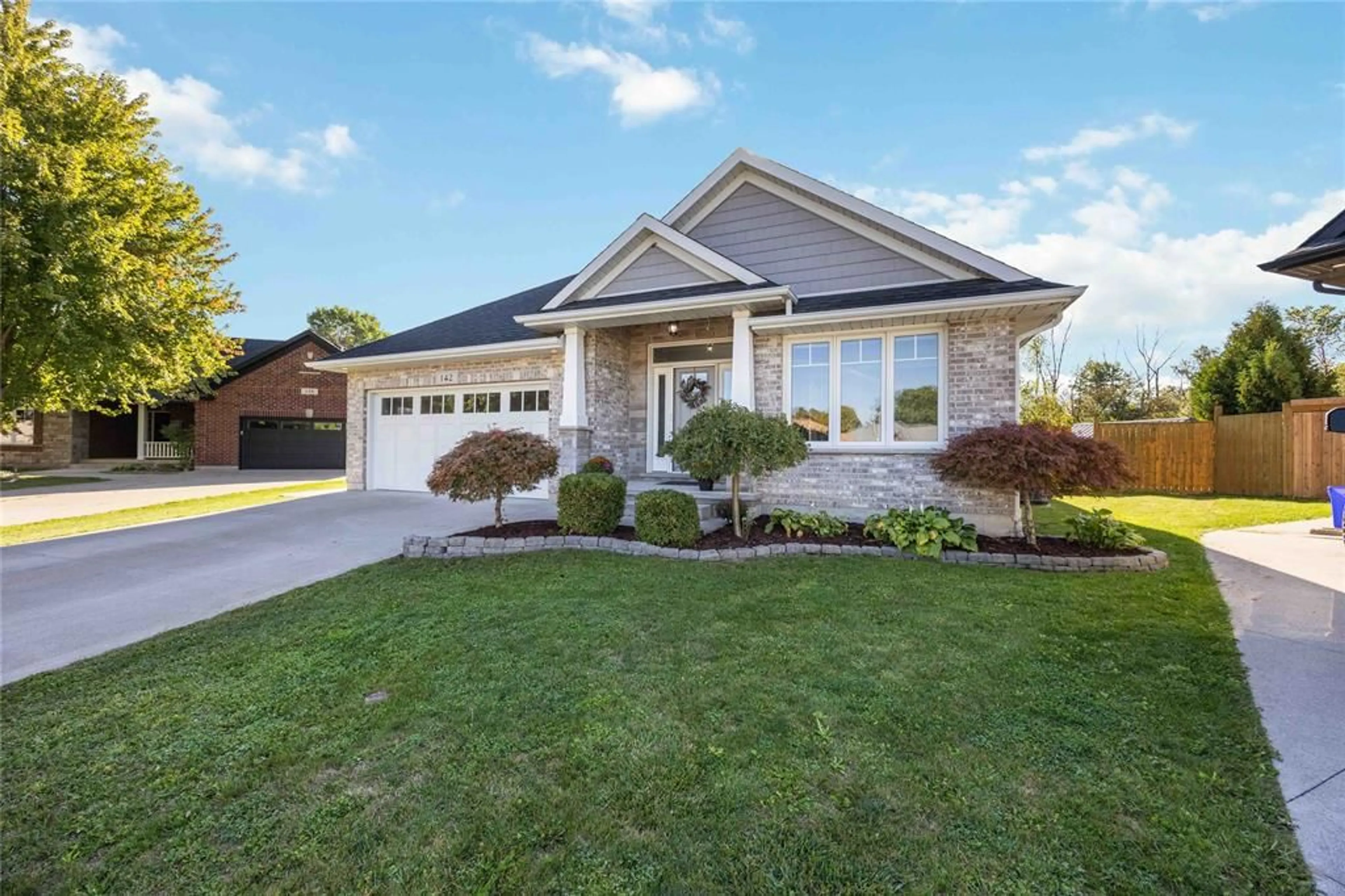 Home with brick exterior material, street for 142 Madison D'Andrea Ave, Sarnia Ontario N7S 6L9