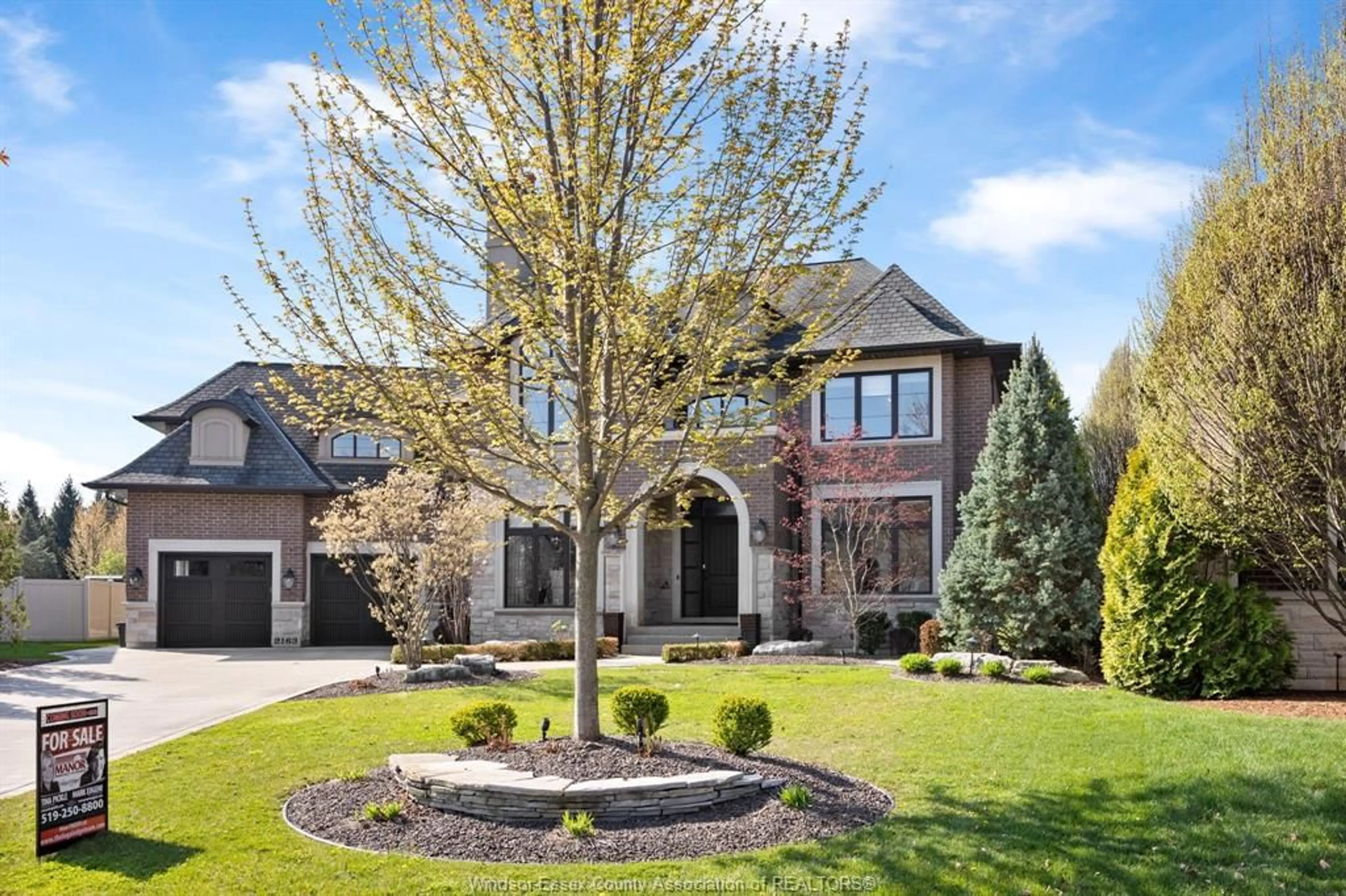 Home with brick exterior material, street for 2163 SERENITY Cir, LaSalle Ontario N9H 0C6