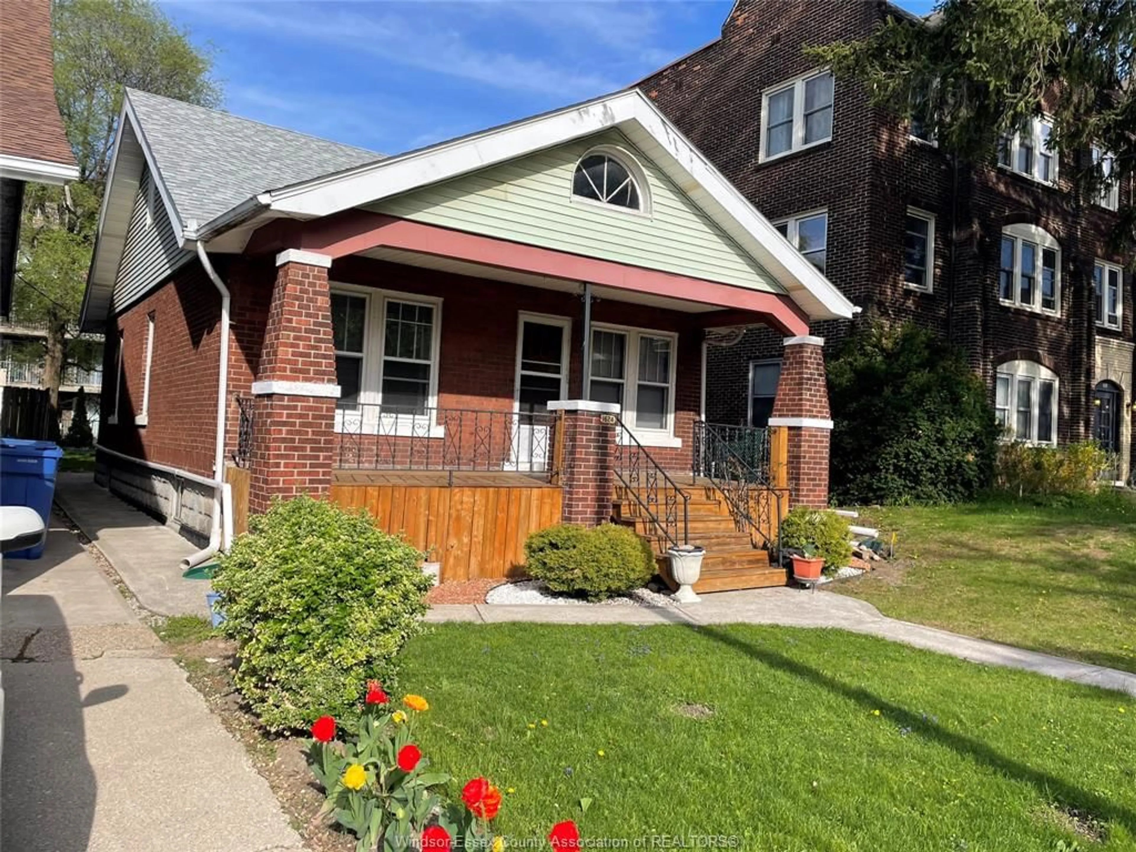 Home with brick exterior material, street for 1624 GOYEAU, Windsor Ontario N8X 3L6