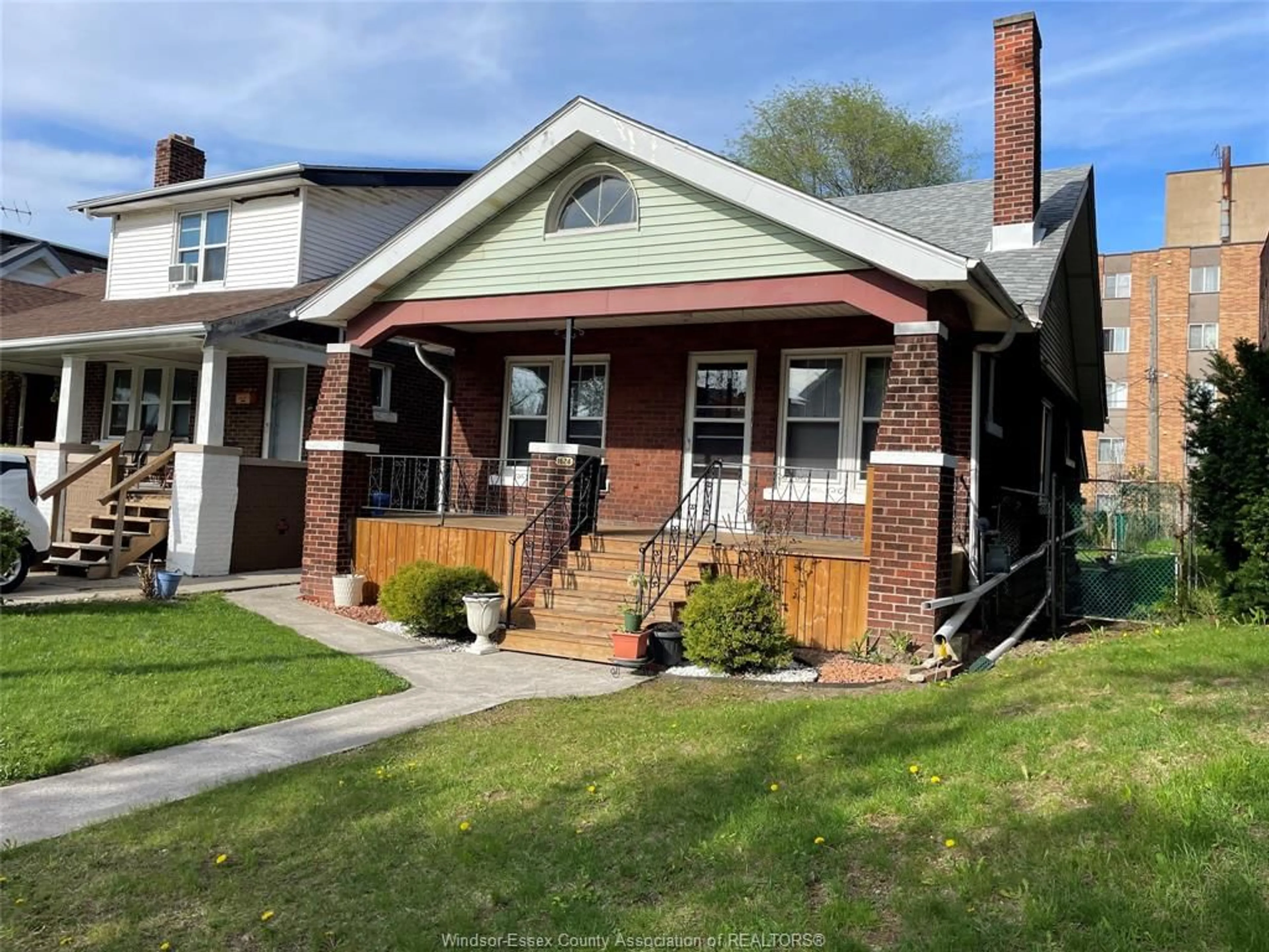 Home with brick exterior material, street for 1624 GOYEAU, Windsor Ontario N8X 3L6