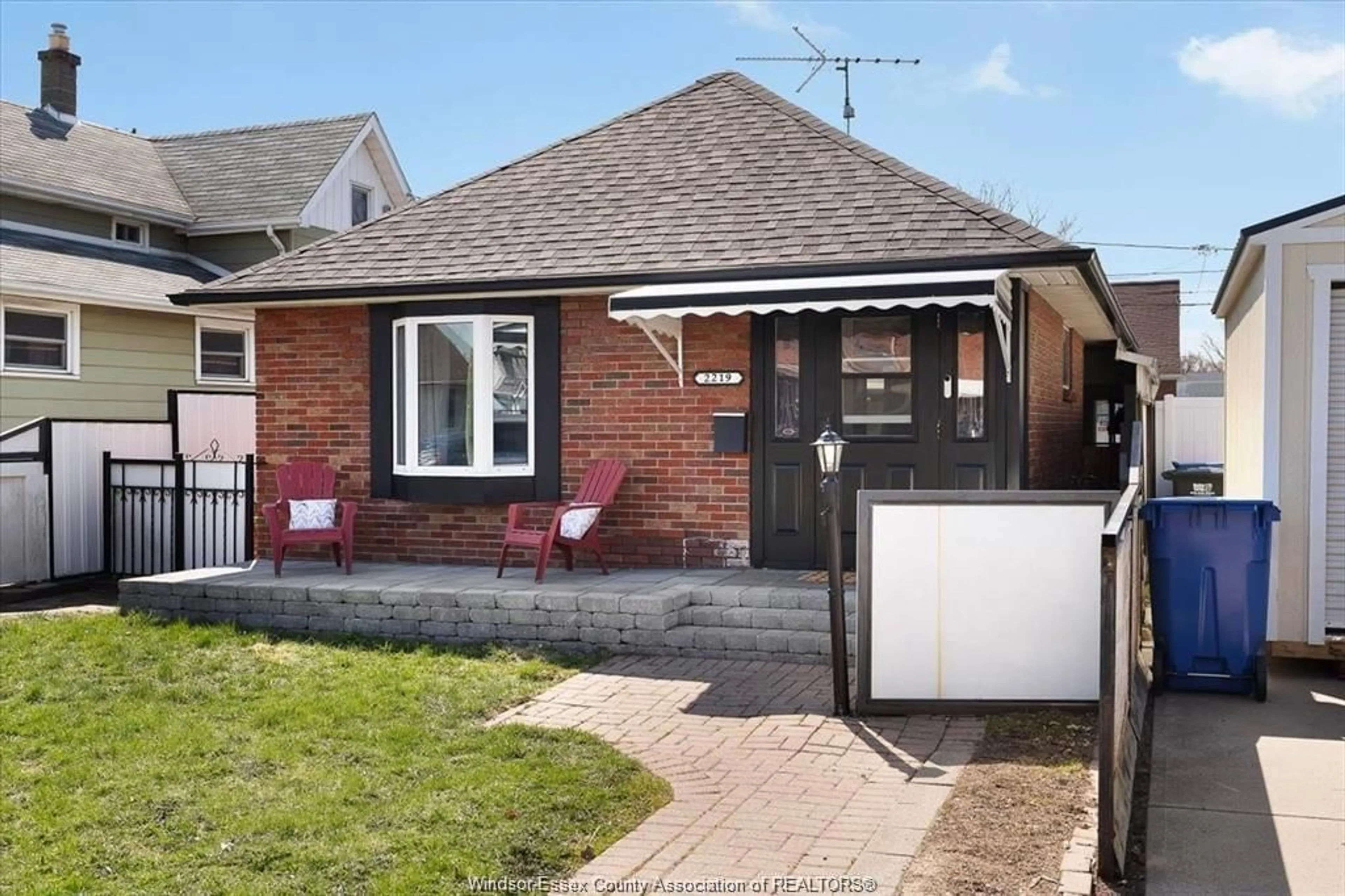 Home with brick exterior material, street for 2219 MARENTETTE, Windsor Ontario N8X 4E8