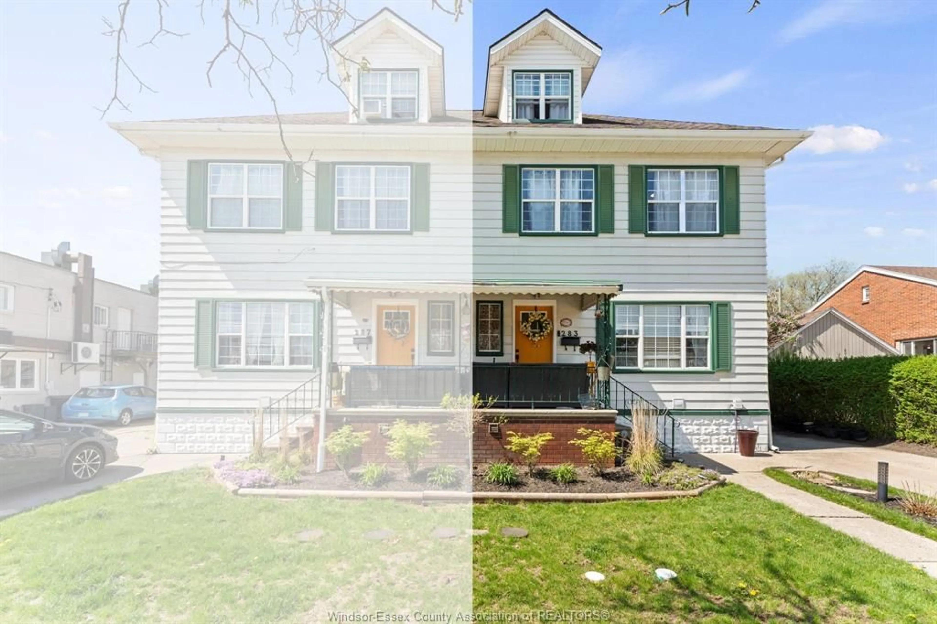 Home with vinyl exterior material, street for 283 Villaire, Windsor Ontario N8S 2J1