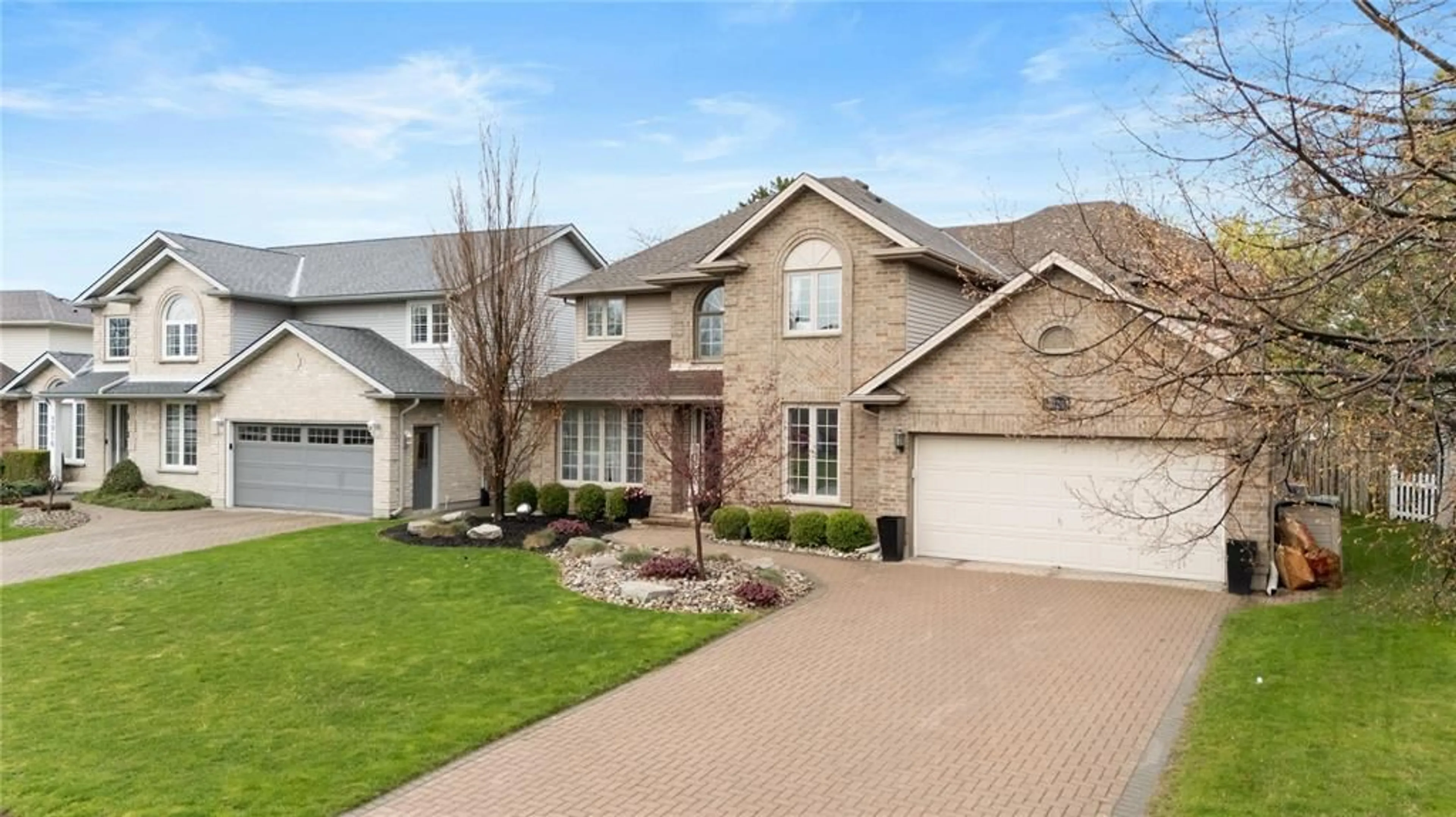 Home with brick exterior material, street for 3020 MAIDSTONE Cres, Sarnia Ontario N0N 1C0
