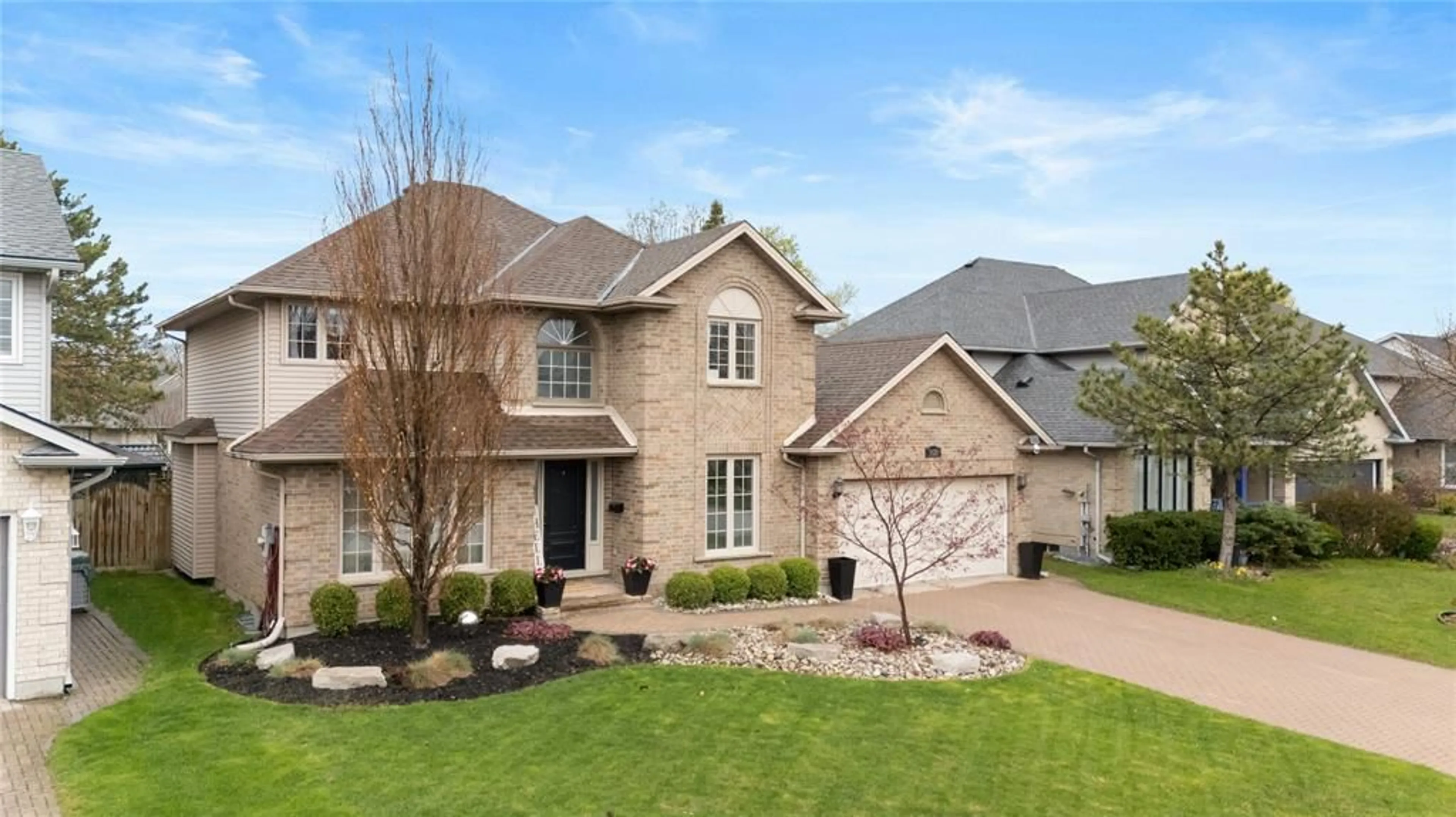 Home with brick exterior material, street for 3020 MAIDSTONE Cres, Sarnia Ontario N0N 1C0