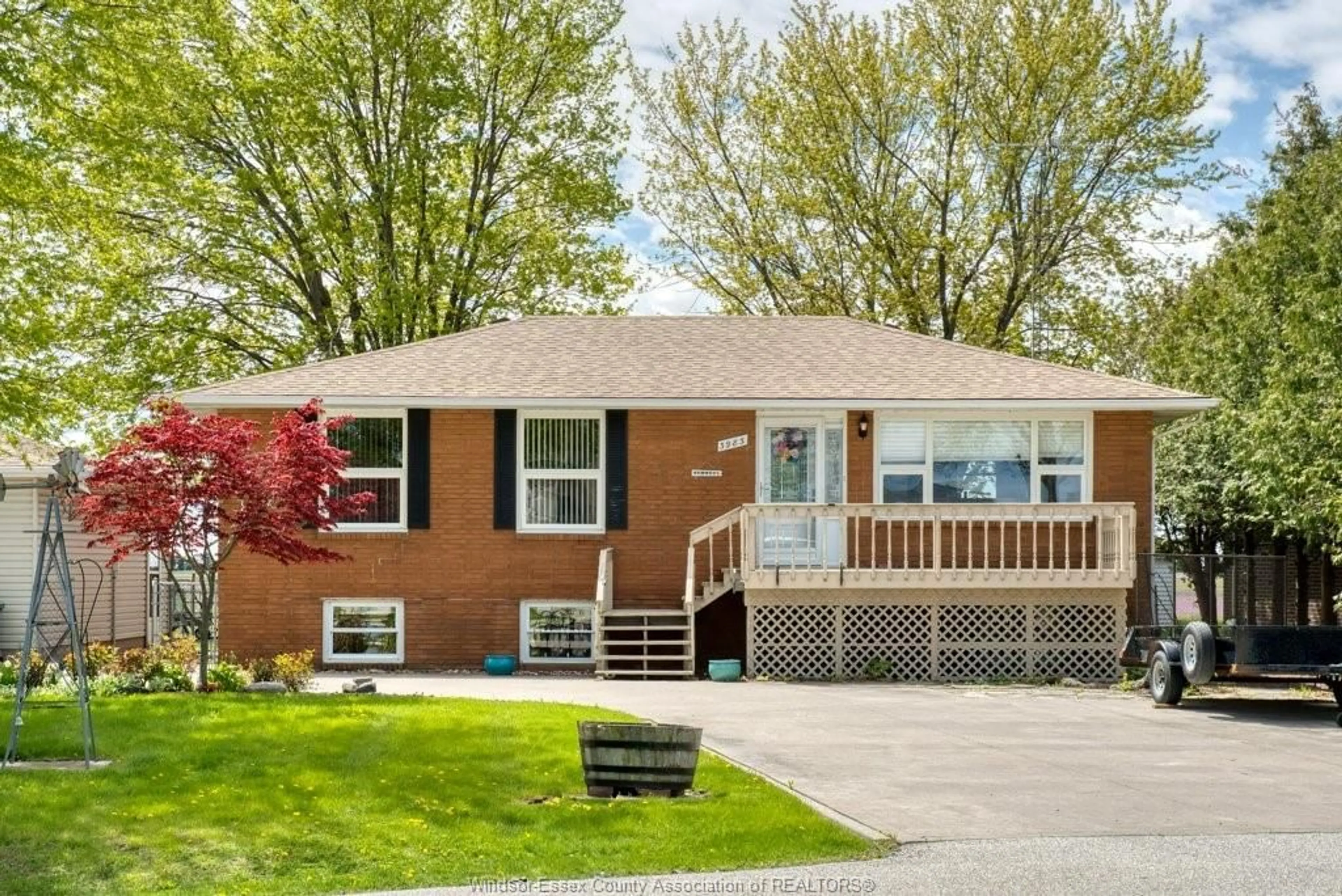 Home with brick exterior material, street for 3983 ST. CLAIR Rd, Stoney Point Ontario N0R 1N0
