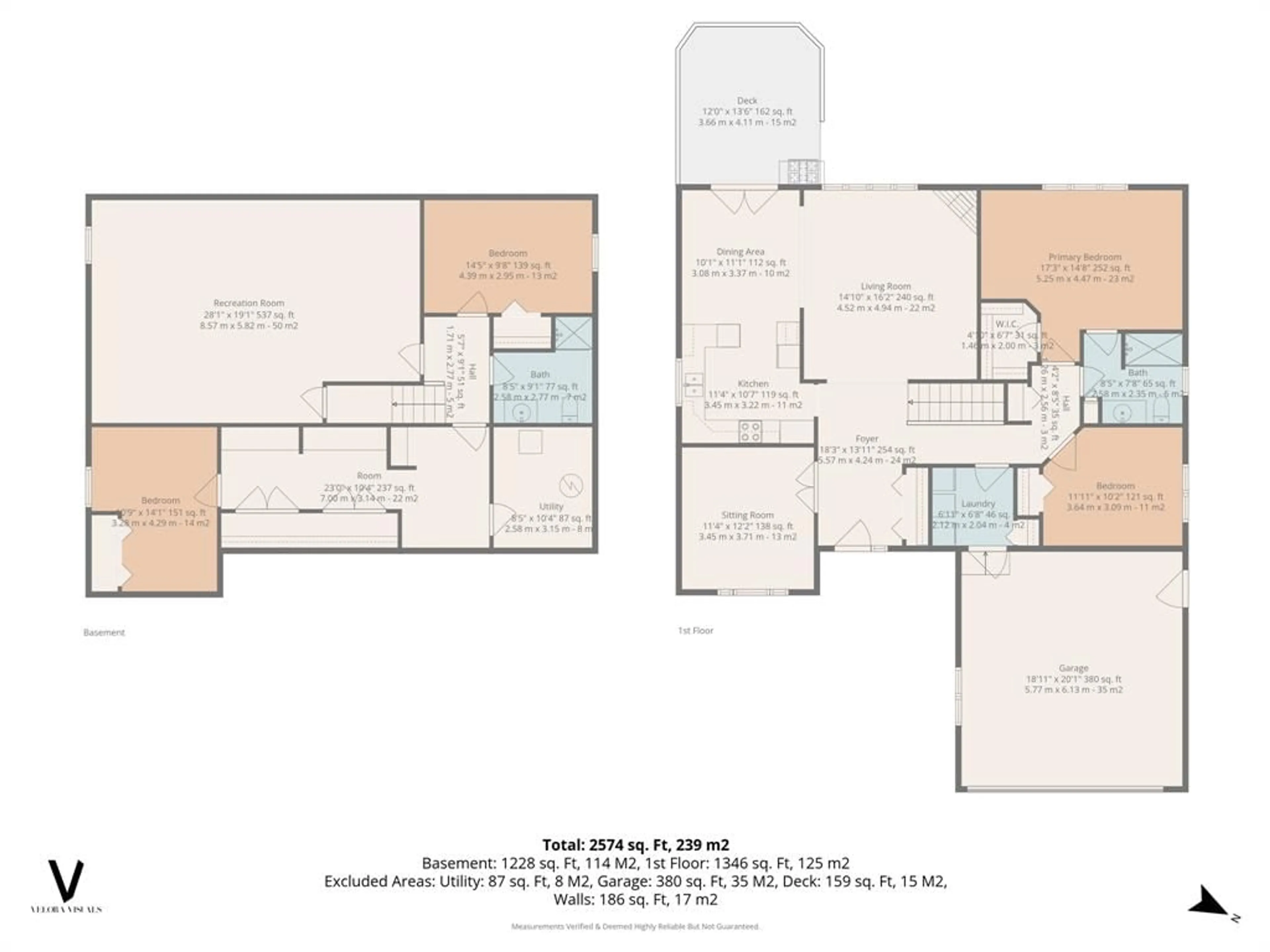 Floor plan for 241 Canadore Crt, Sarnia Ontario N7S 6A2