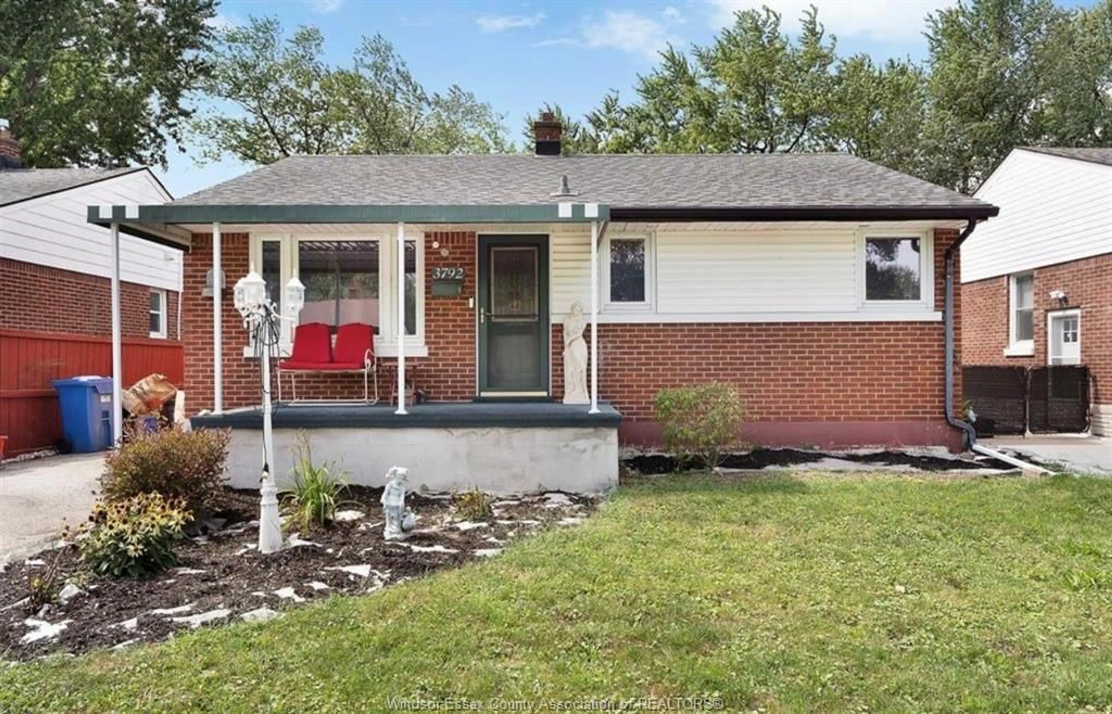 Home with brick exterior material, street for 3792 BIRCH St, Windsor Ontario N9C 1Z3