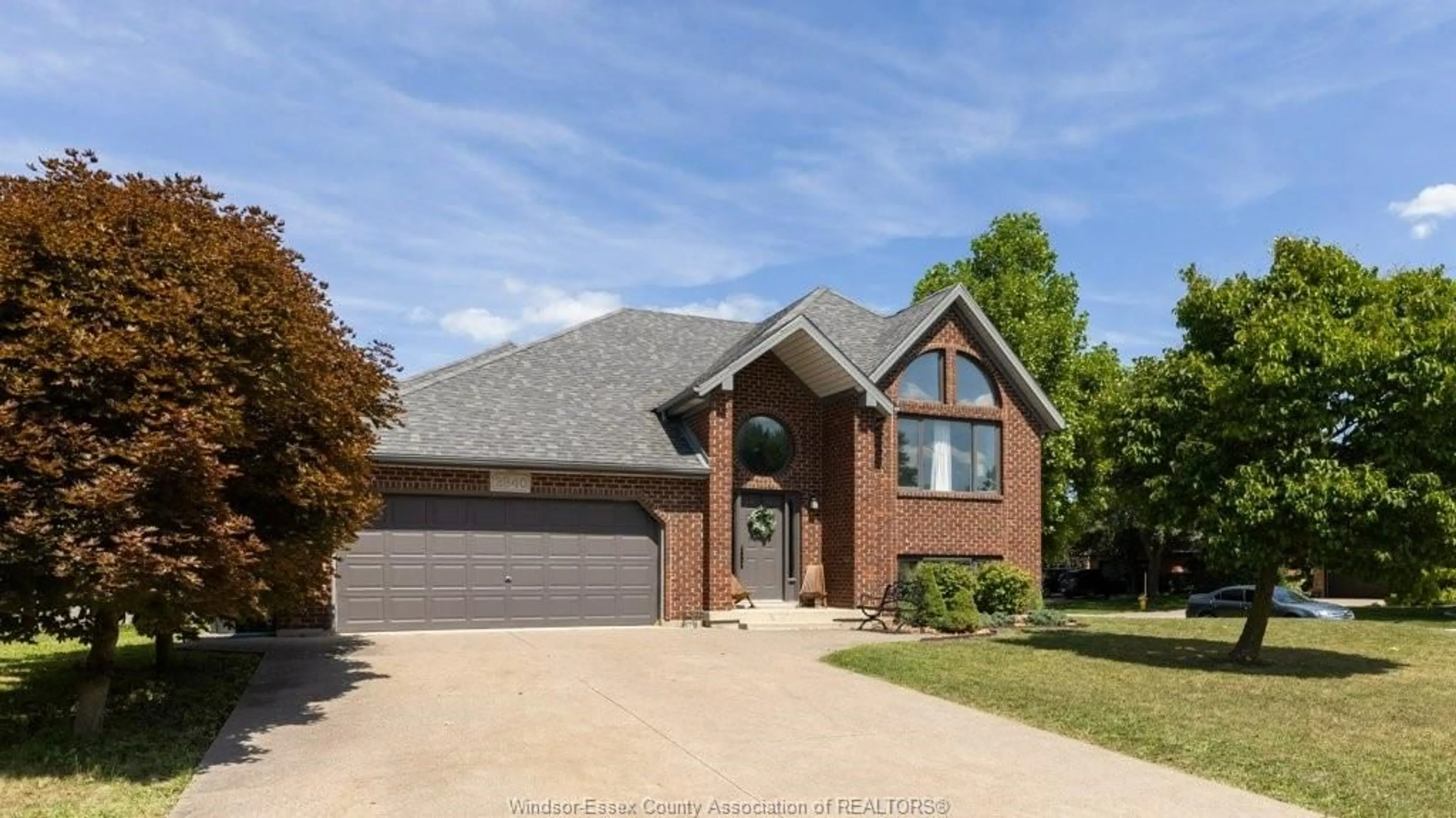 Home with brick exterior material, street for 2840 WILDBERRY Cres, Tecumseh Ontario N9K 1C2