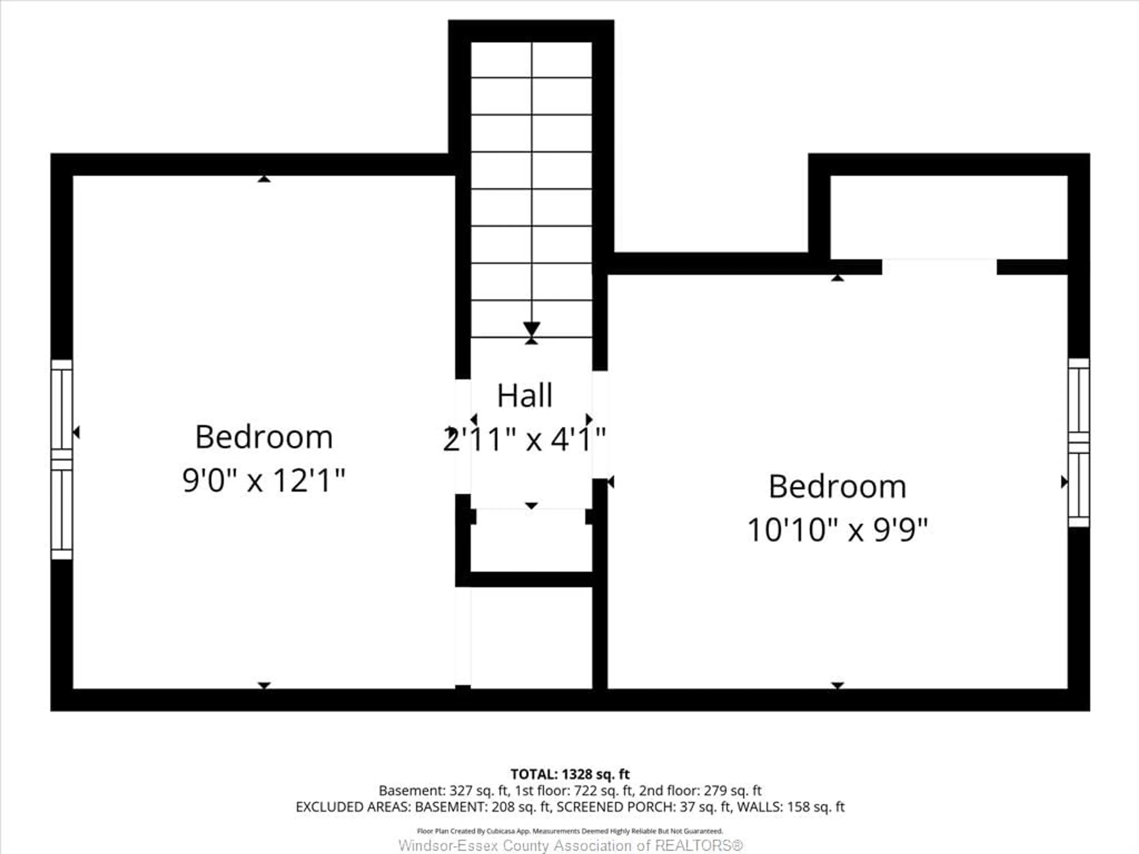 Floor plan for 1894 MALTA Rd, Windsor Ontario N8W 4H2