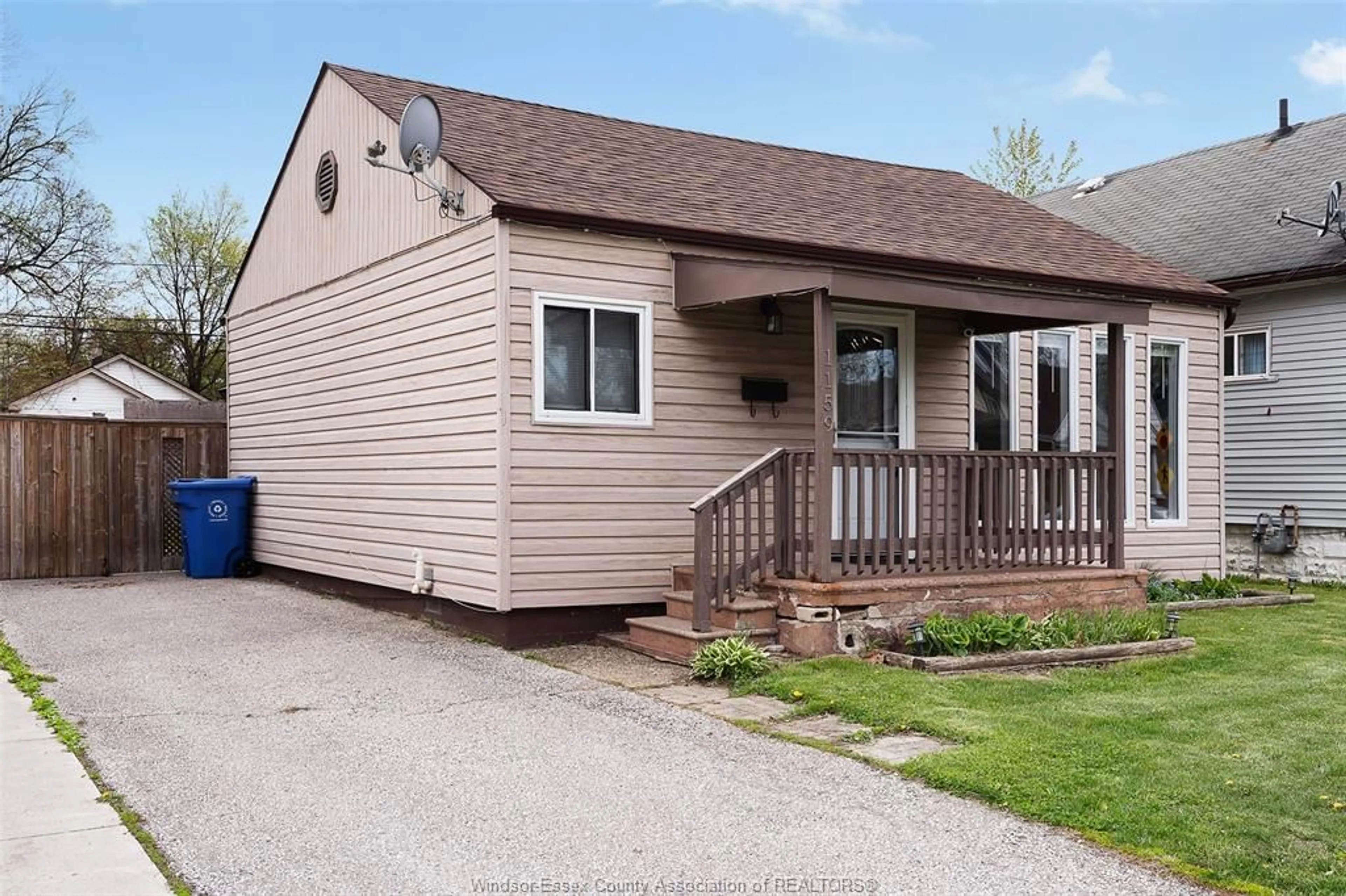 Home with vinyl exterior material, street for 1159 FELIX Ave, Windsor Ontario N9C 3L6