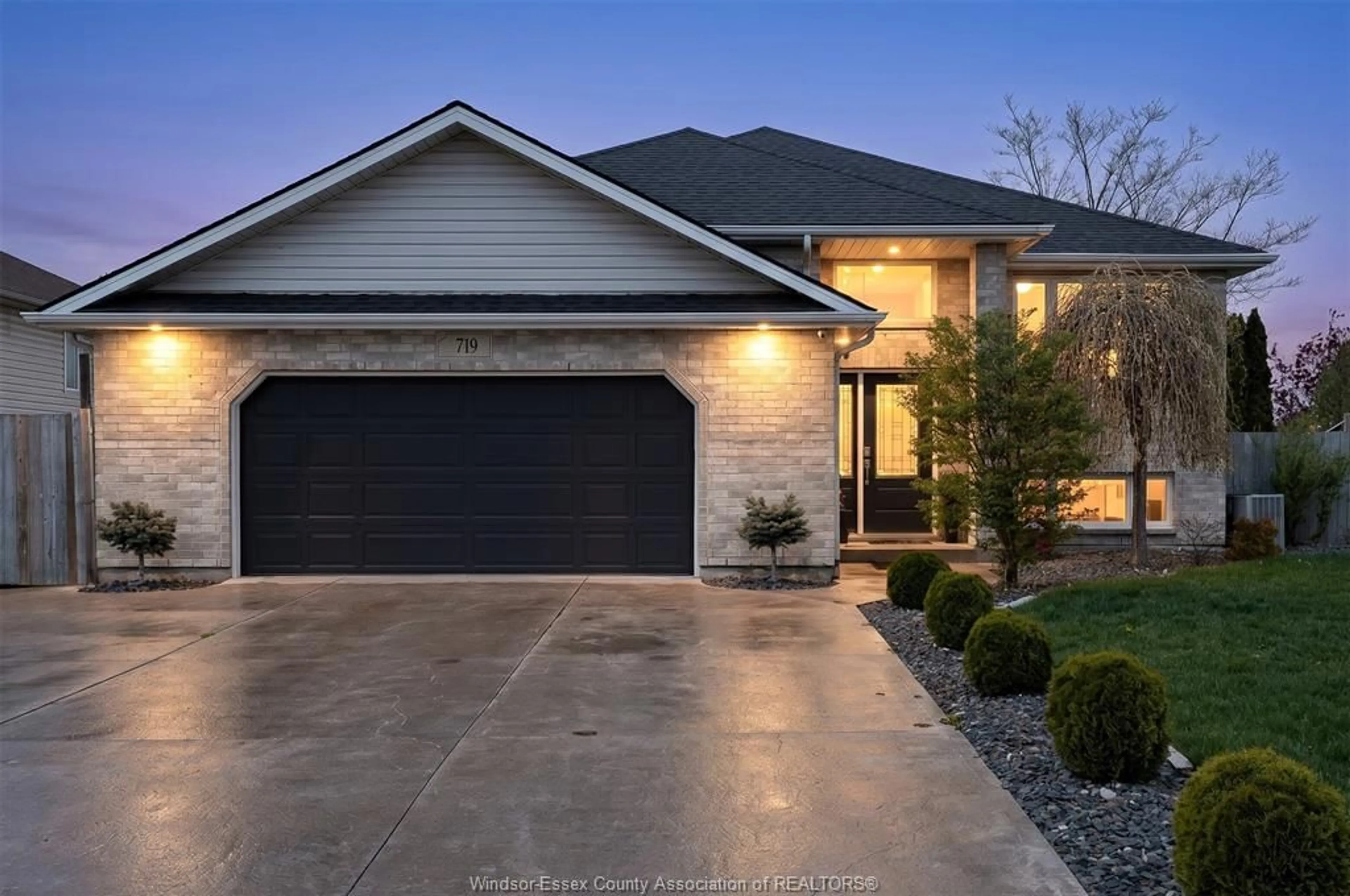 Home with brick exterior material, street for 719 HELENA Cres, Belle River Ontario N8L 0P7