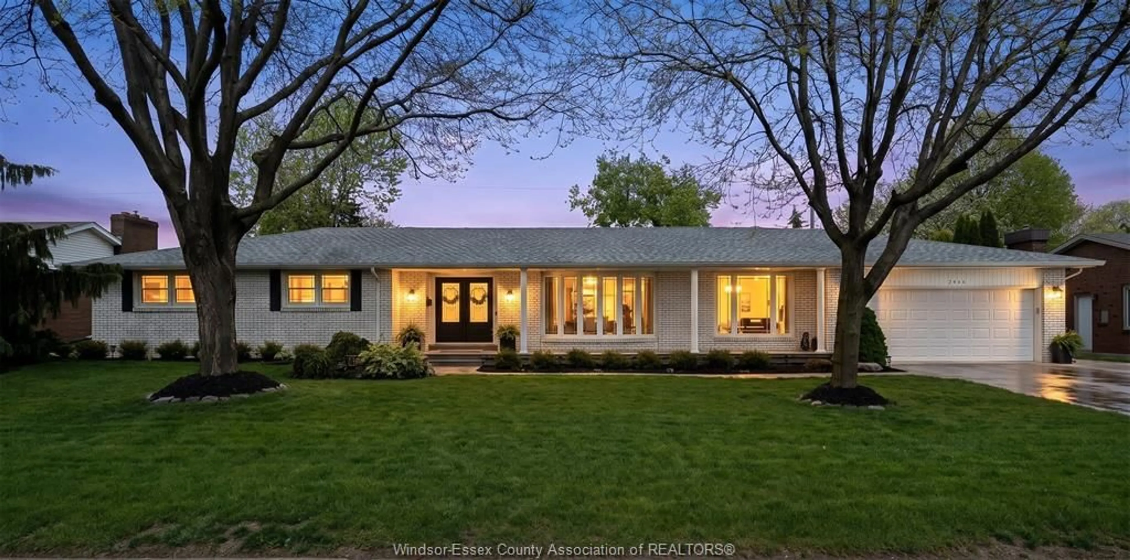 Home with brick exterior material, street for 2466 CURRY Ave, Windsor Ontario N9E 2S5