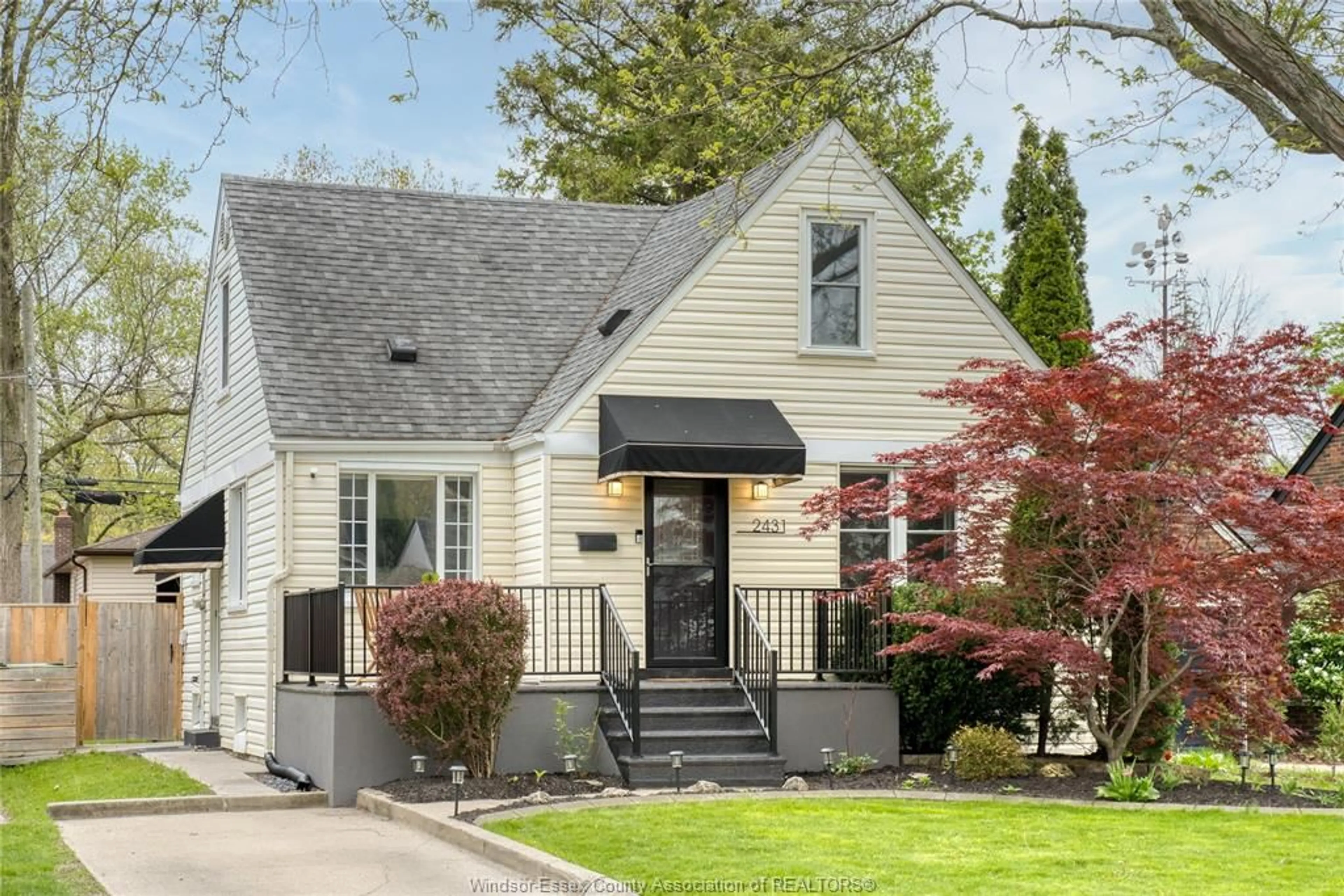 Home with vinyl exterior material, street for 2431 CHILVER Rd, Windsor Ontario N8W 2V7