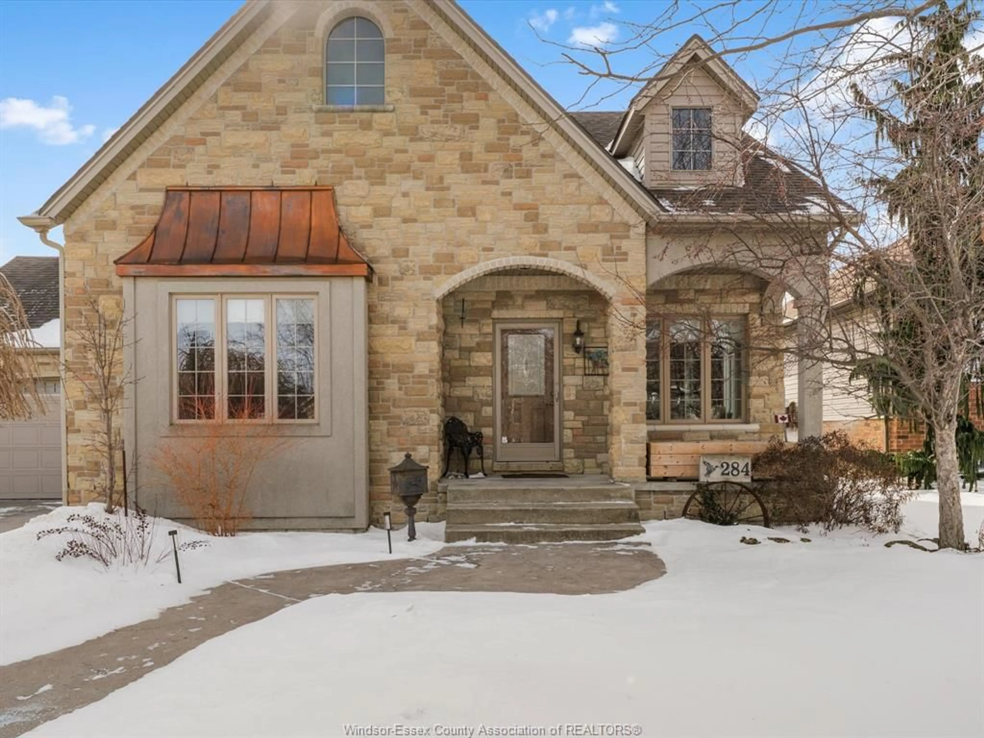 Home with brick exterior material, street for 284 DONALD Cres, Belle River Ontario N8L 0N5