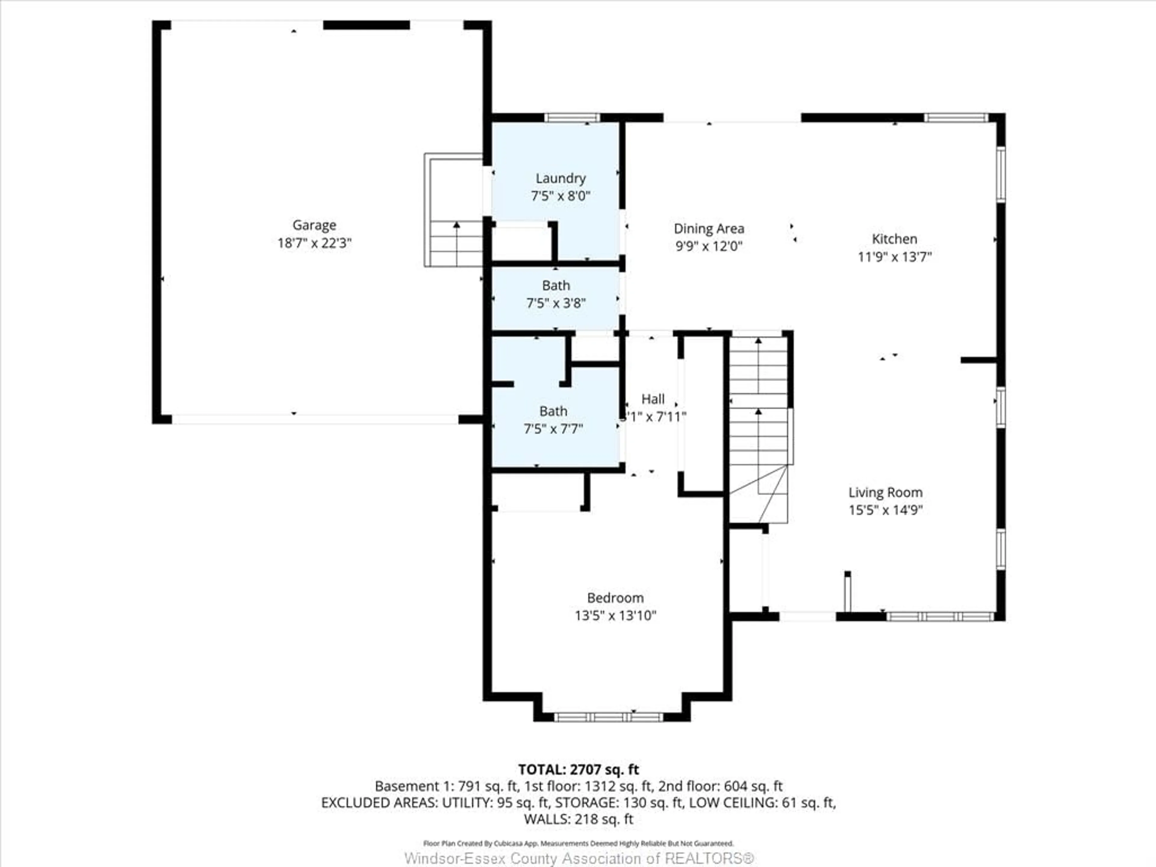 Floor plan for 284 DONALD Cres, Belle River Ontario N8L 0N5