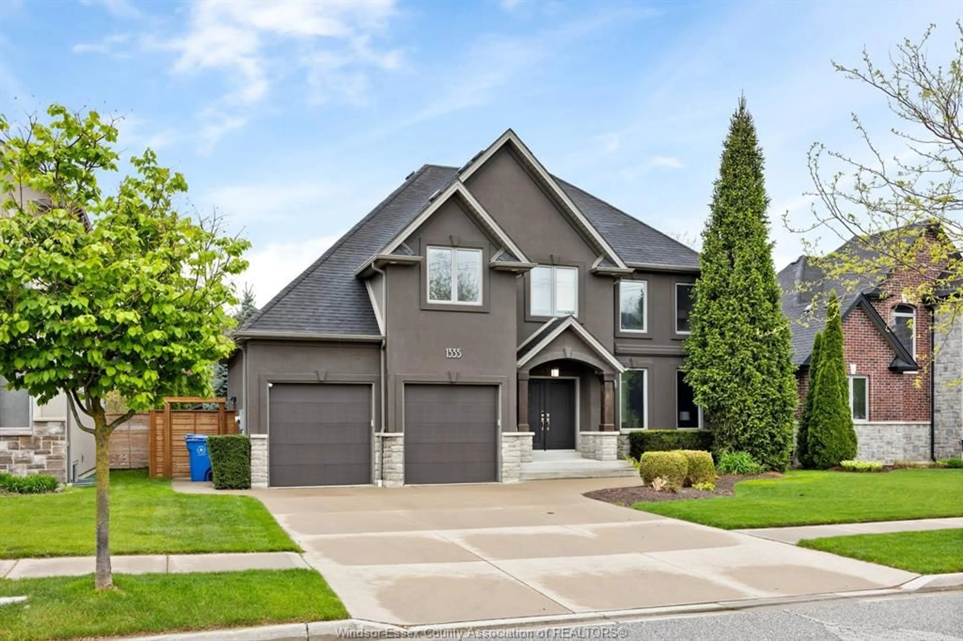 Home with brick exterior material, street for 1335 MAPLE, LaSalle Ontario N9J 0B3