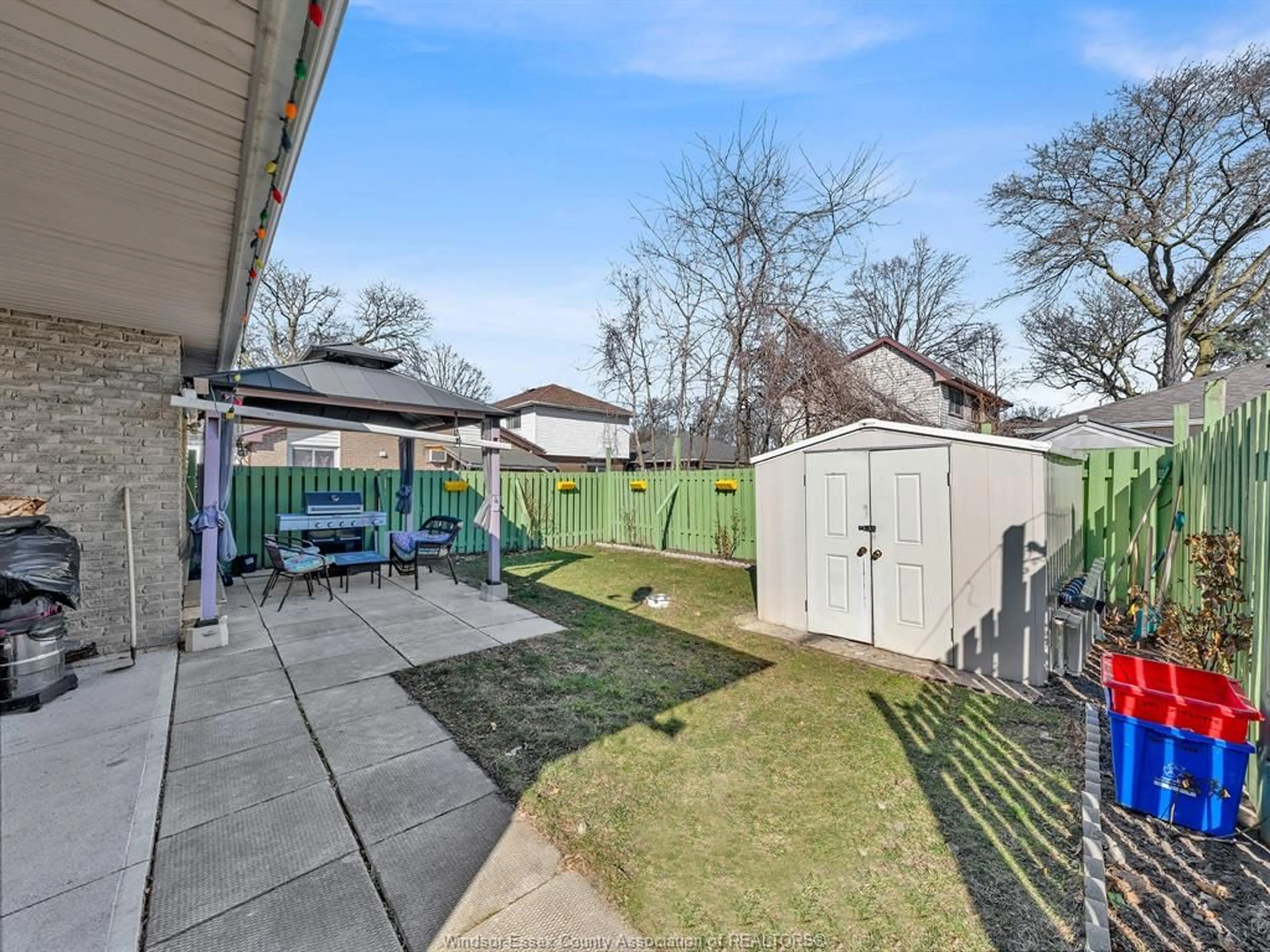 Patio, street for 1345 BENTCLIFFE Crt, Windsor Ontario N8S 4L2