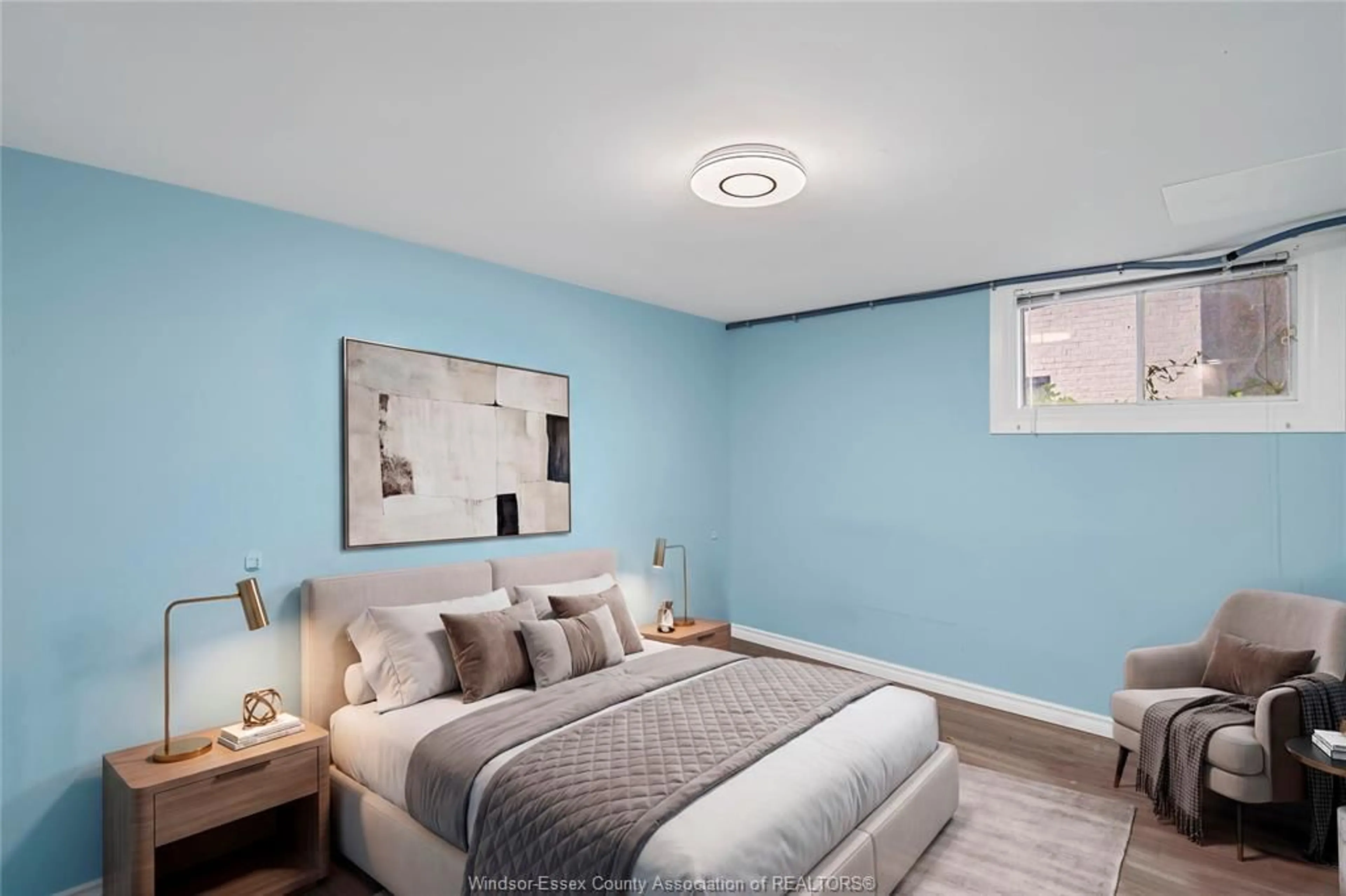 Bedroom with bed, unknown for 79 GILES Blvd, Windsor Ontario N9A 4B8