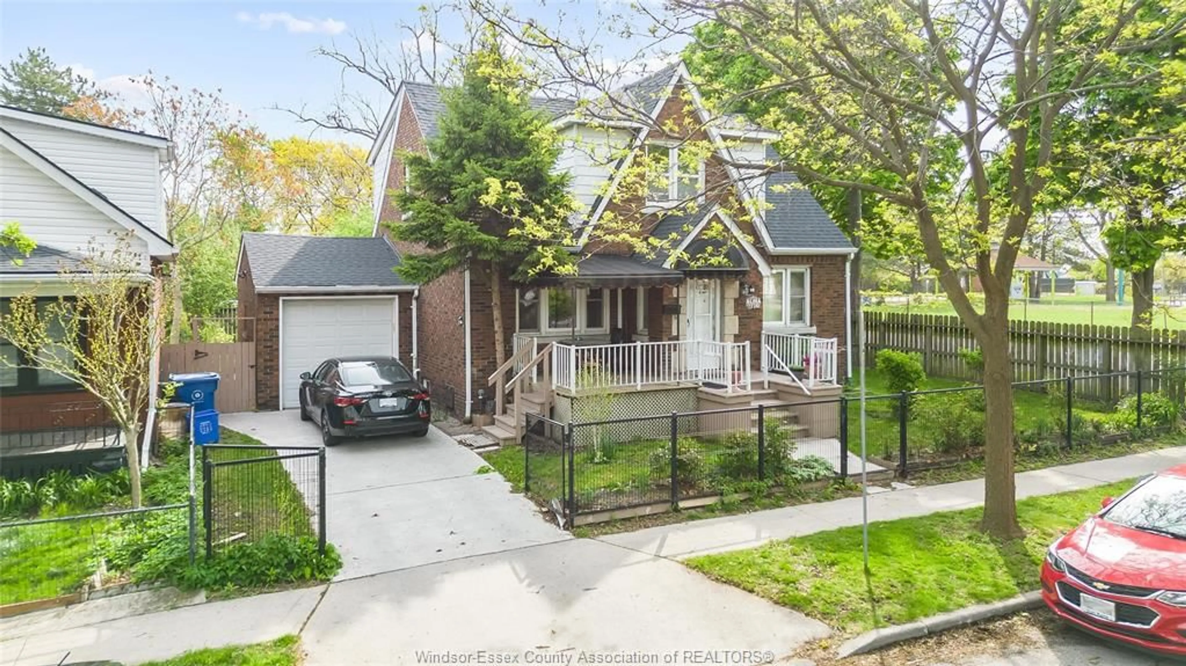 Home with brick exterior material, street for 1236 HICKORY Rd, Windsor Ontario N8Y 3S6
