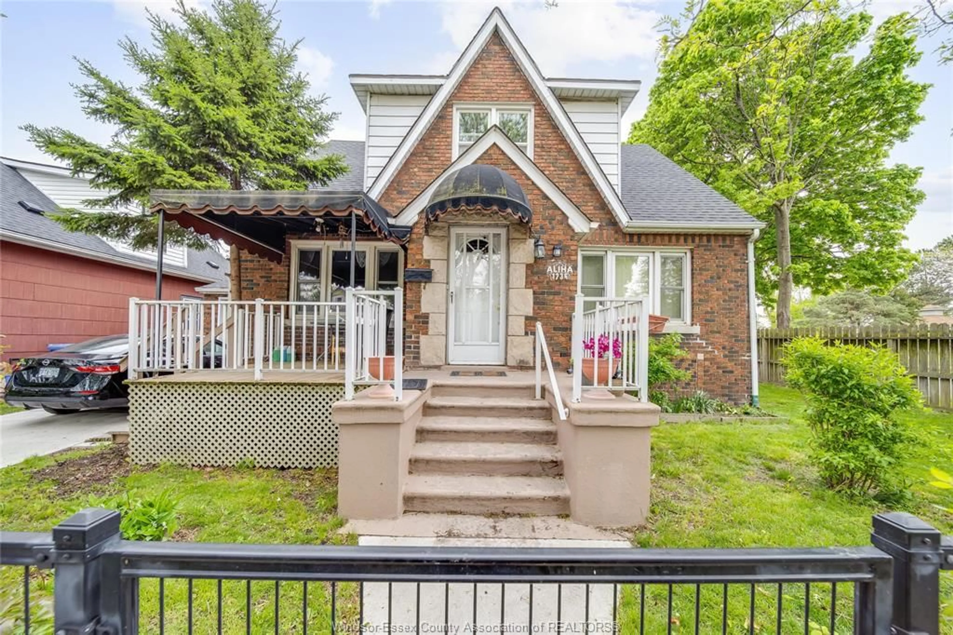 Home with brick exterior material, street for 1236 HICKORY Rd, Windsor Ontario N8Y 3S6