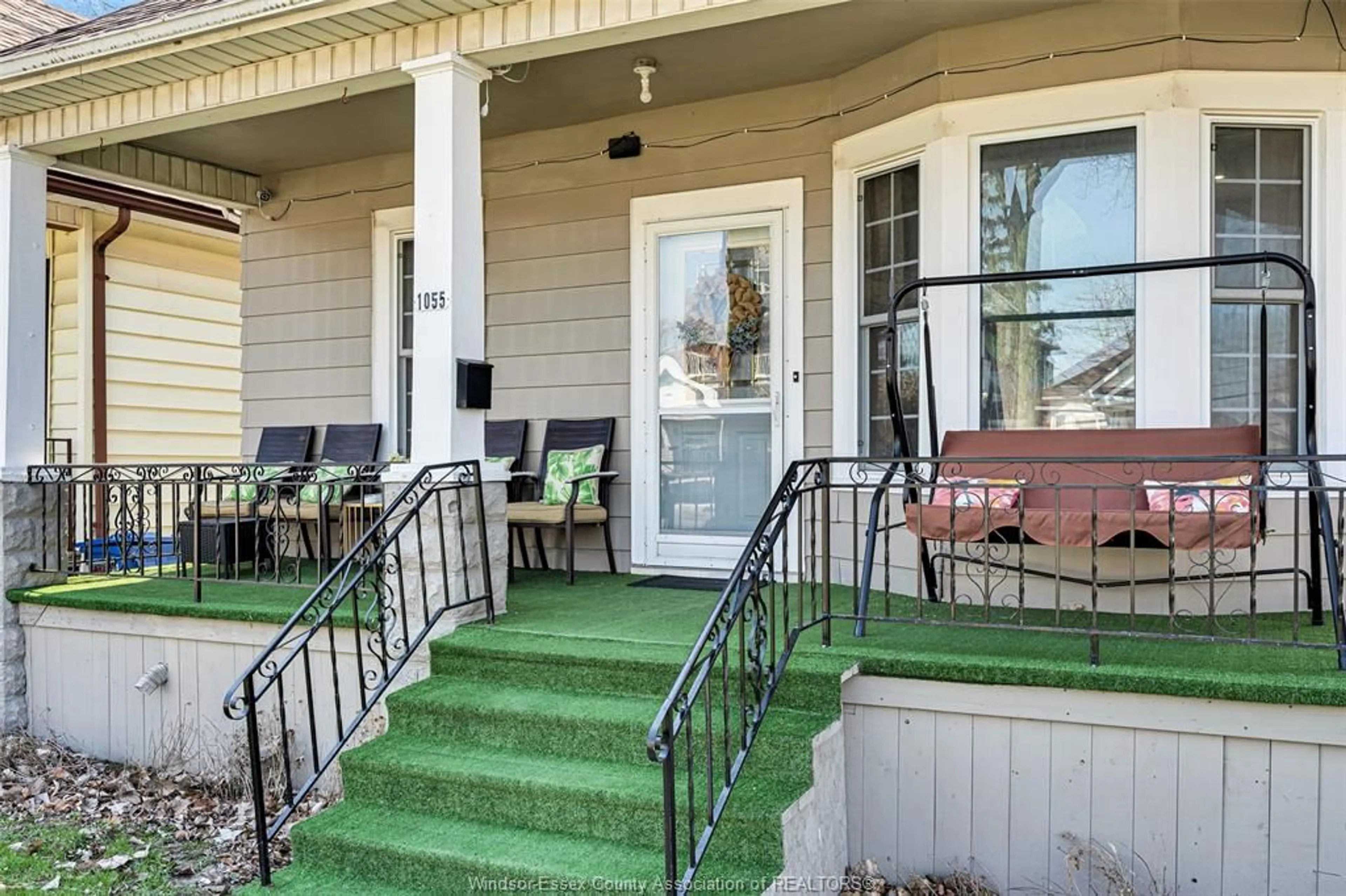 Patio, street for 1055 HALL, Windsor Ontario N9A 2M6