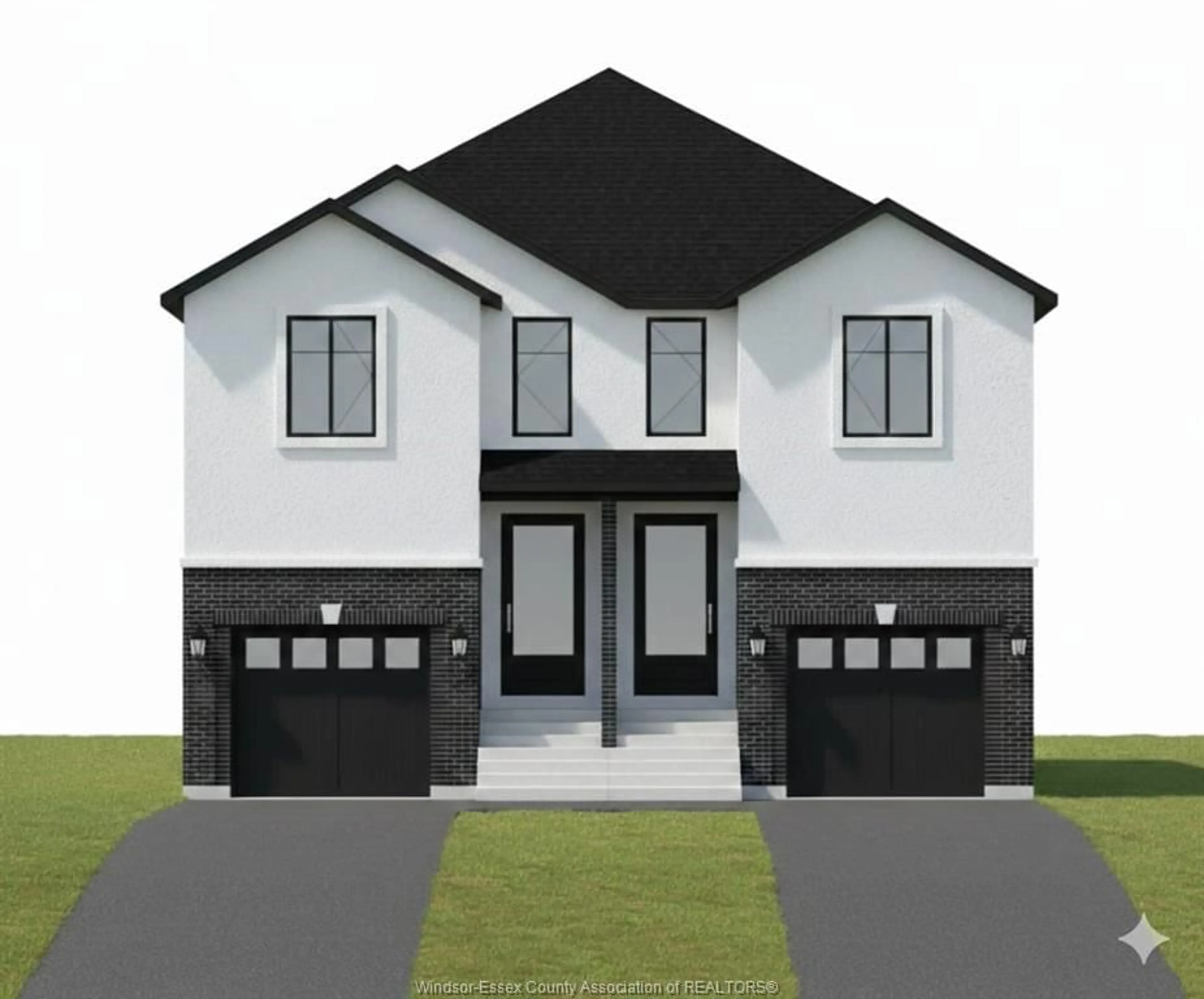 Home with brick exterior material, street for 3185 MCROBBIE Rd, Windsor Ontario N8R 0A2