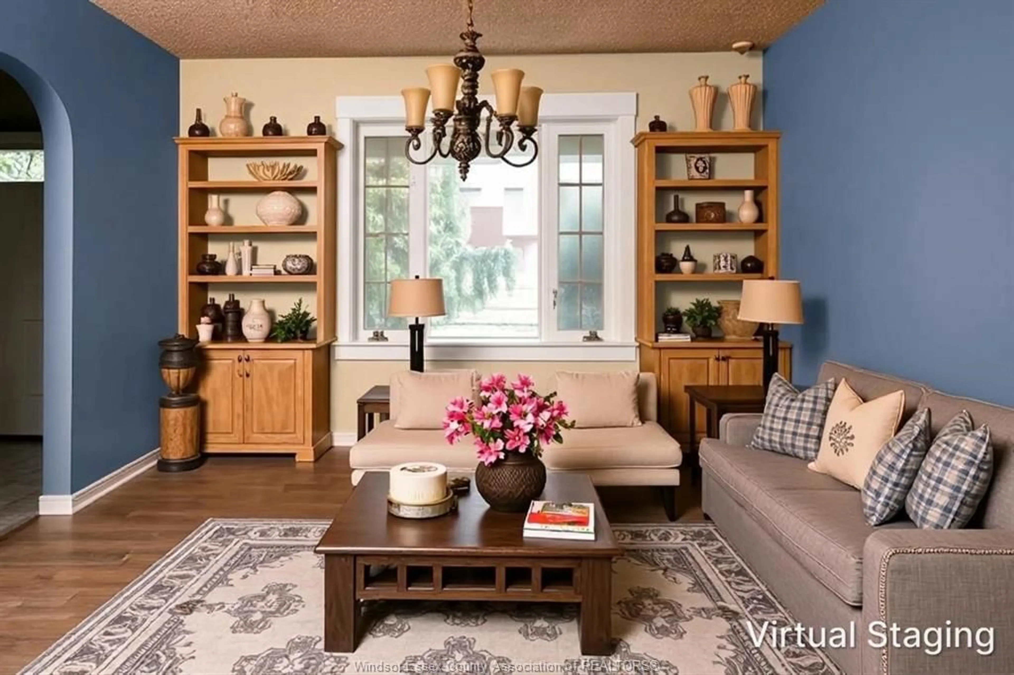 Living room with furniture, unknown for 1455 MOY Ave, Windsor Ontario N8X 4S7
